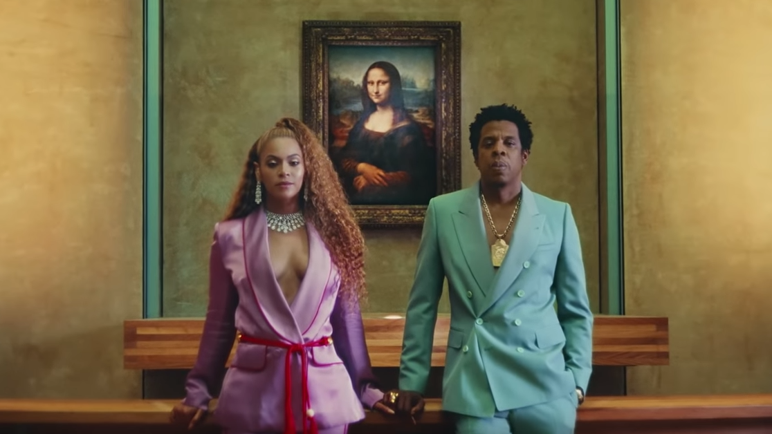 The Carters, Beyonc<a href=&quot;https://www.beyonce.com/&quot;>é</a> and Jay-Z, are among the top nominees at the 2018 MTV VMAs. (YouTube/screenshot by NPR)