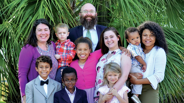 "We would not be able to foster without Medicaid," says Sherri Croom of Tallahassee, Fla. Croom and her husband, Thomas, have fostered 27 children in the past decade. They