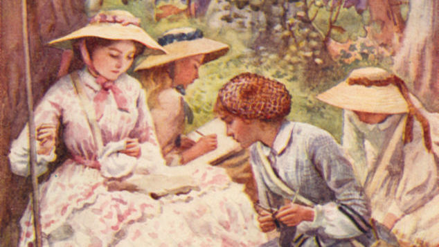 An illustration of Little Women