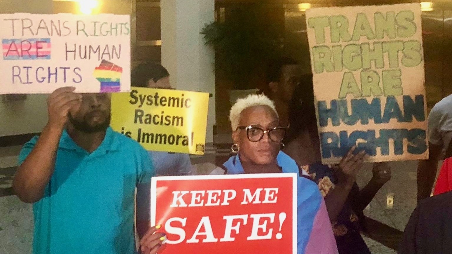 A group of advocates upset with the Jacksonville Sheriff