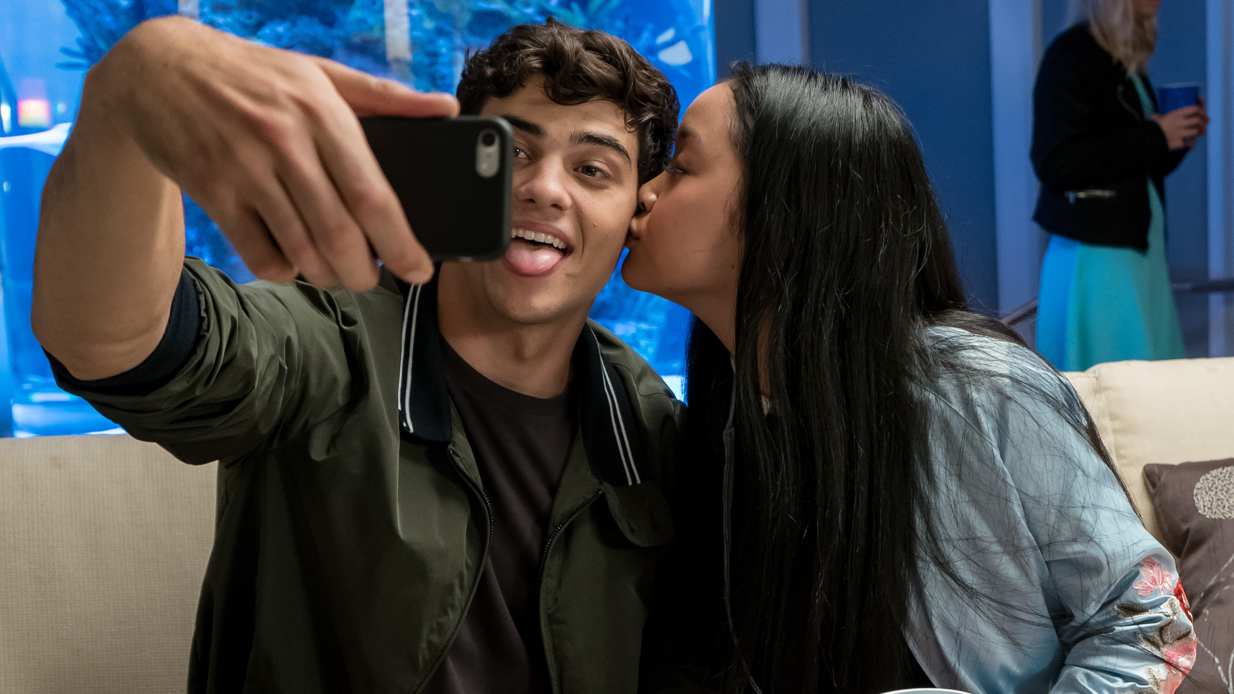 Noah Centineo and Lana Condor in <em>To All The Boys I've Loved Before</em>. (Netflix)