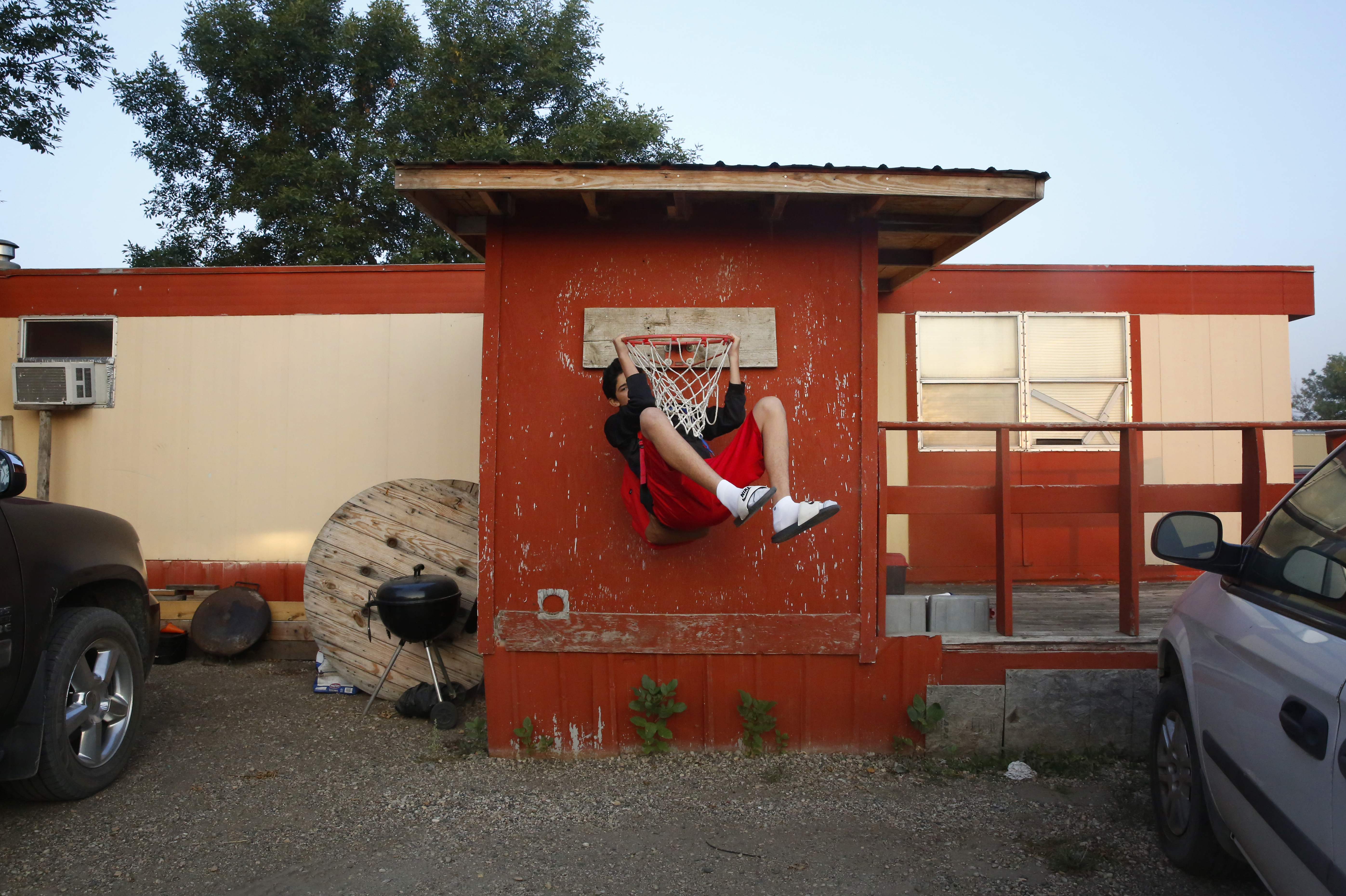 In One Generation, A Farmworker Family Grows College Ambitions 16 Angel has been practicing basketball all summer. He says he's prepared for tryouts. "Whether the coaches think that, that's up to them."