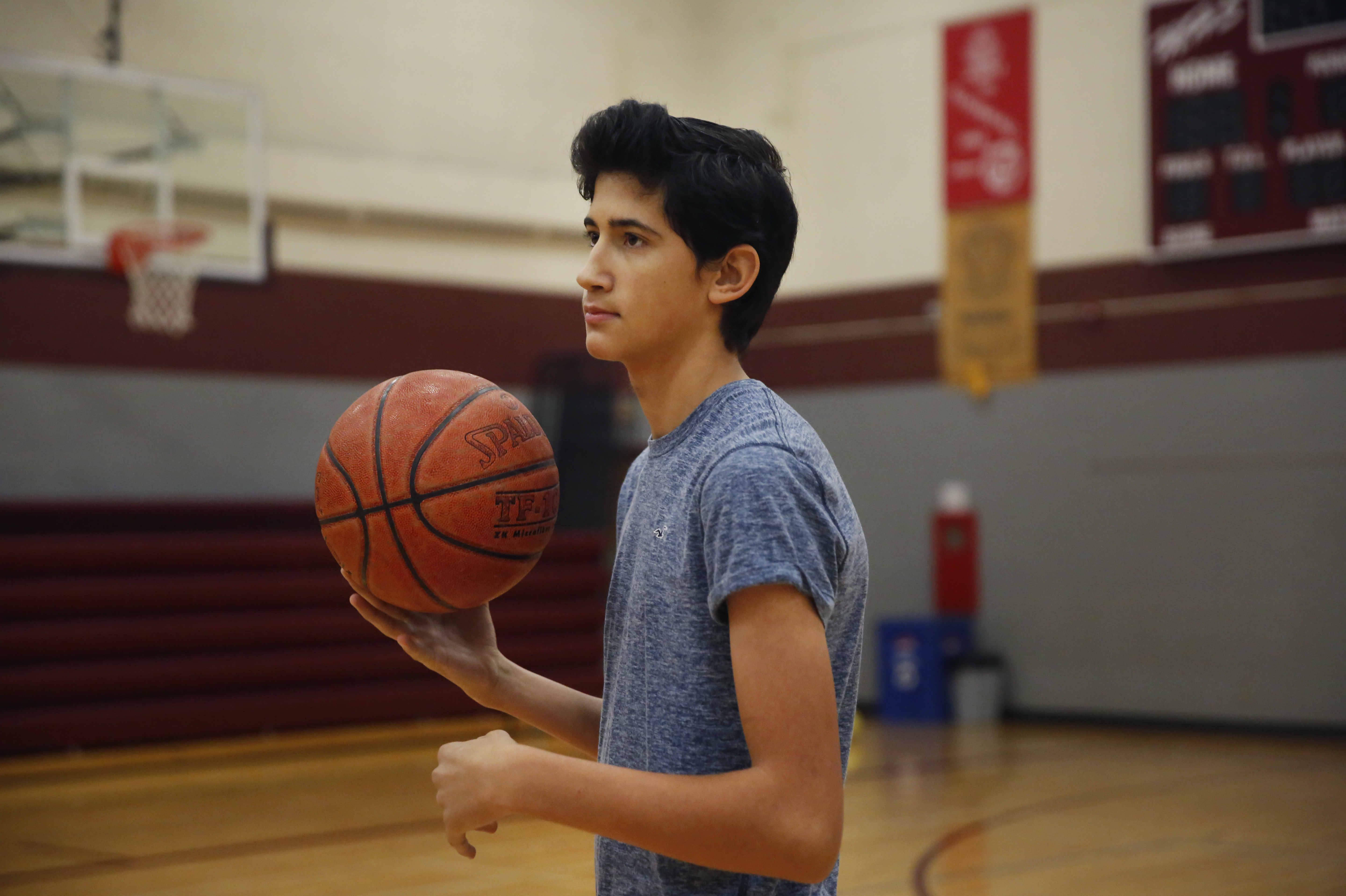 In One Generation, A Farmworker Family Grows College Ambitions 2 If the North Dakota harvest wraps up in time, Angel plans to try out for his Texas high school's basketball team.