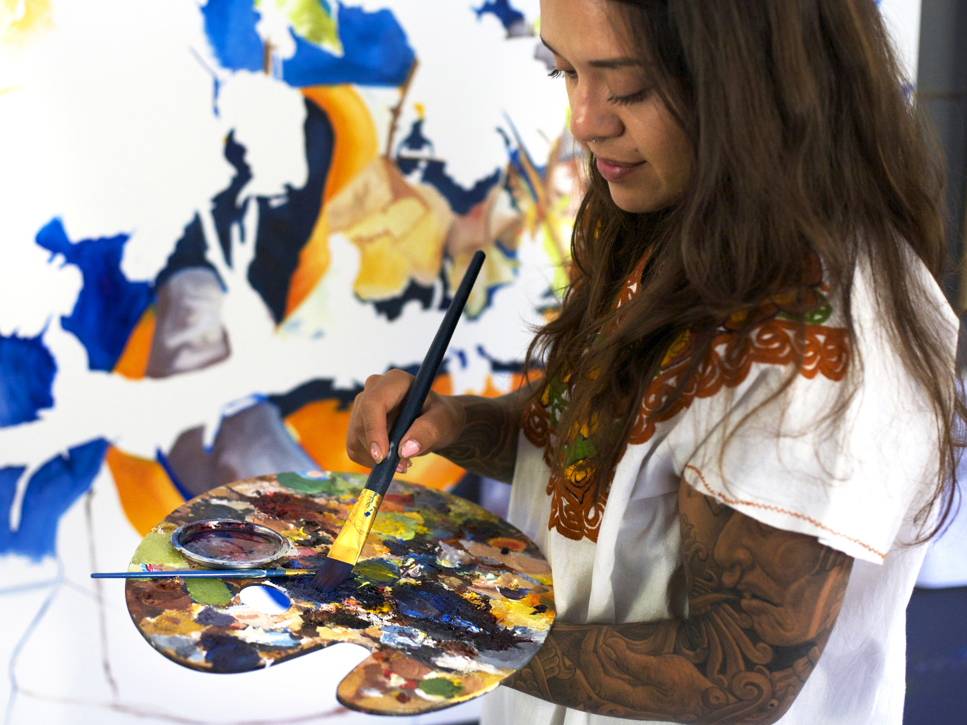 After The Wildfires: Artist Captures Plight Of Napa's Undocumented Workers