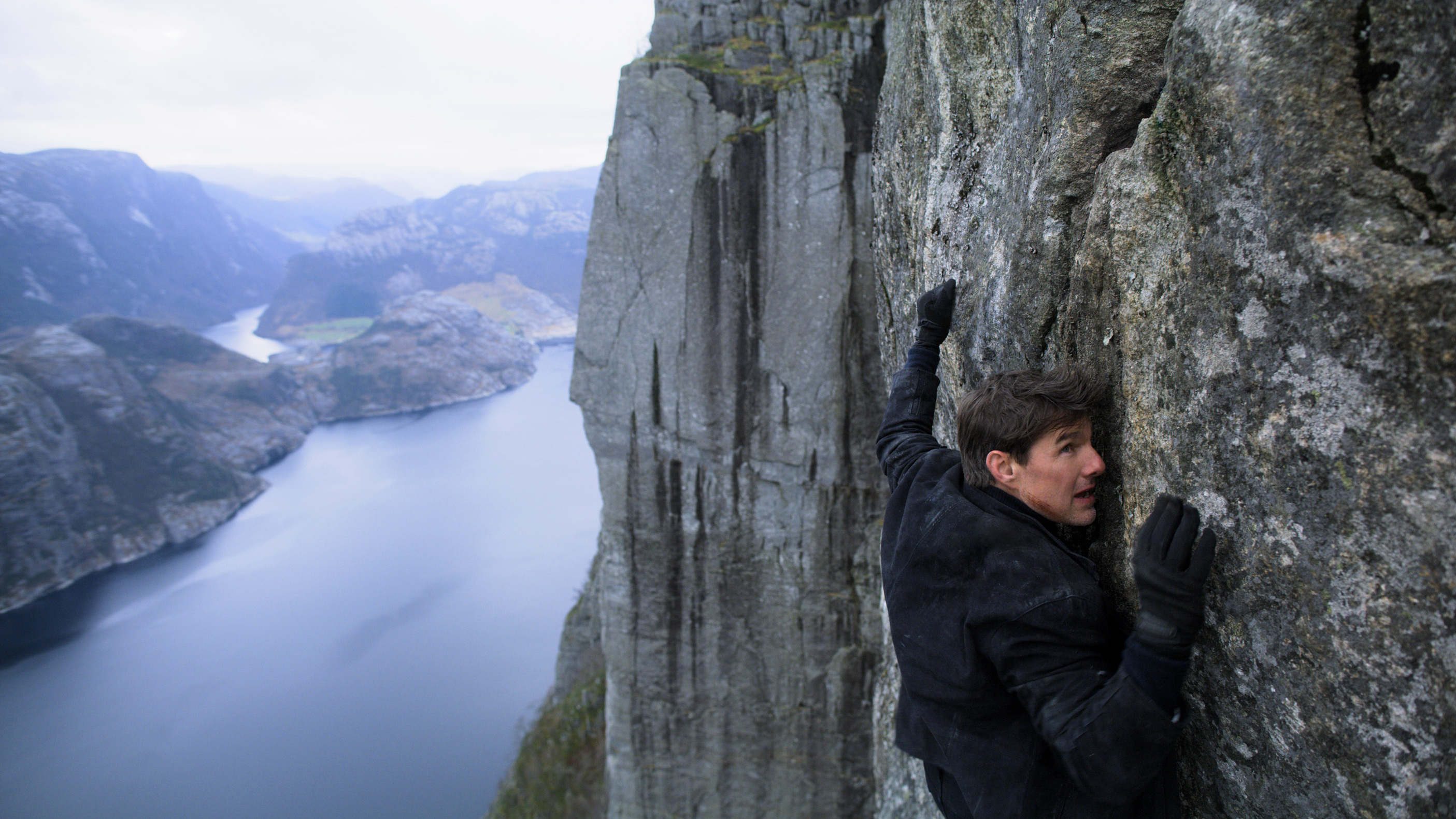 Tom Cruise as Ethan Hunt in Mission Impossible — Fallout. In this scene, he