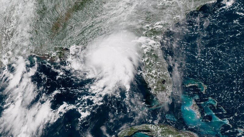 tropical storm gordon makes landfall in mississippi npr