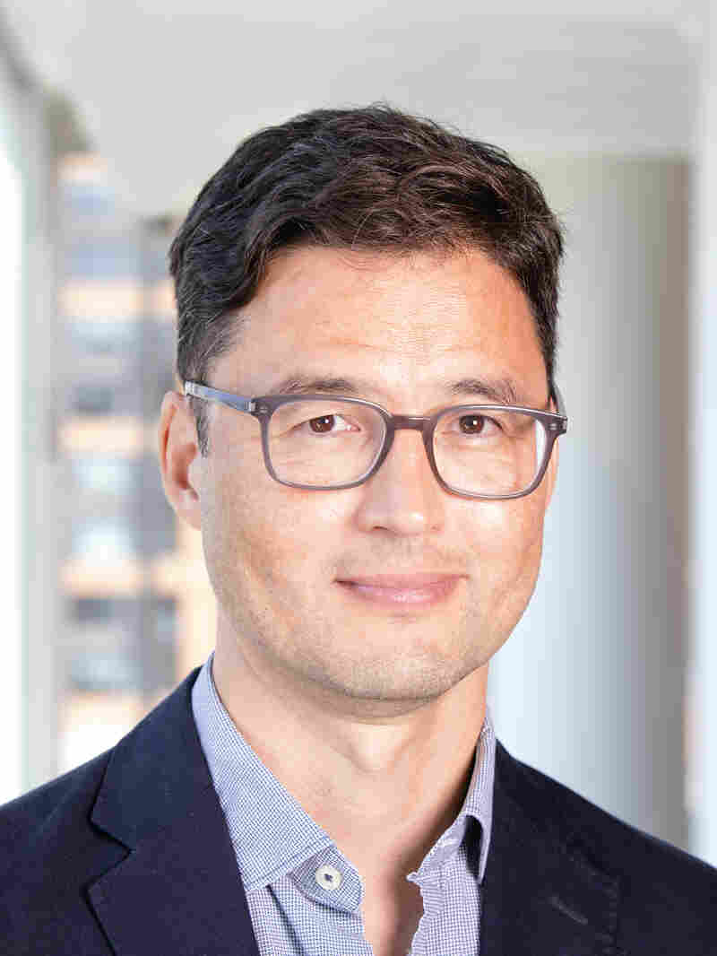 Lucian Kim at NPR headquarters in Washington, D.C., July 25, 2018. (photo by MJ Minutoli)