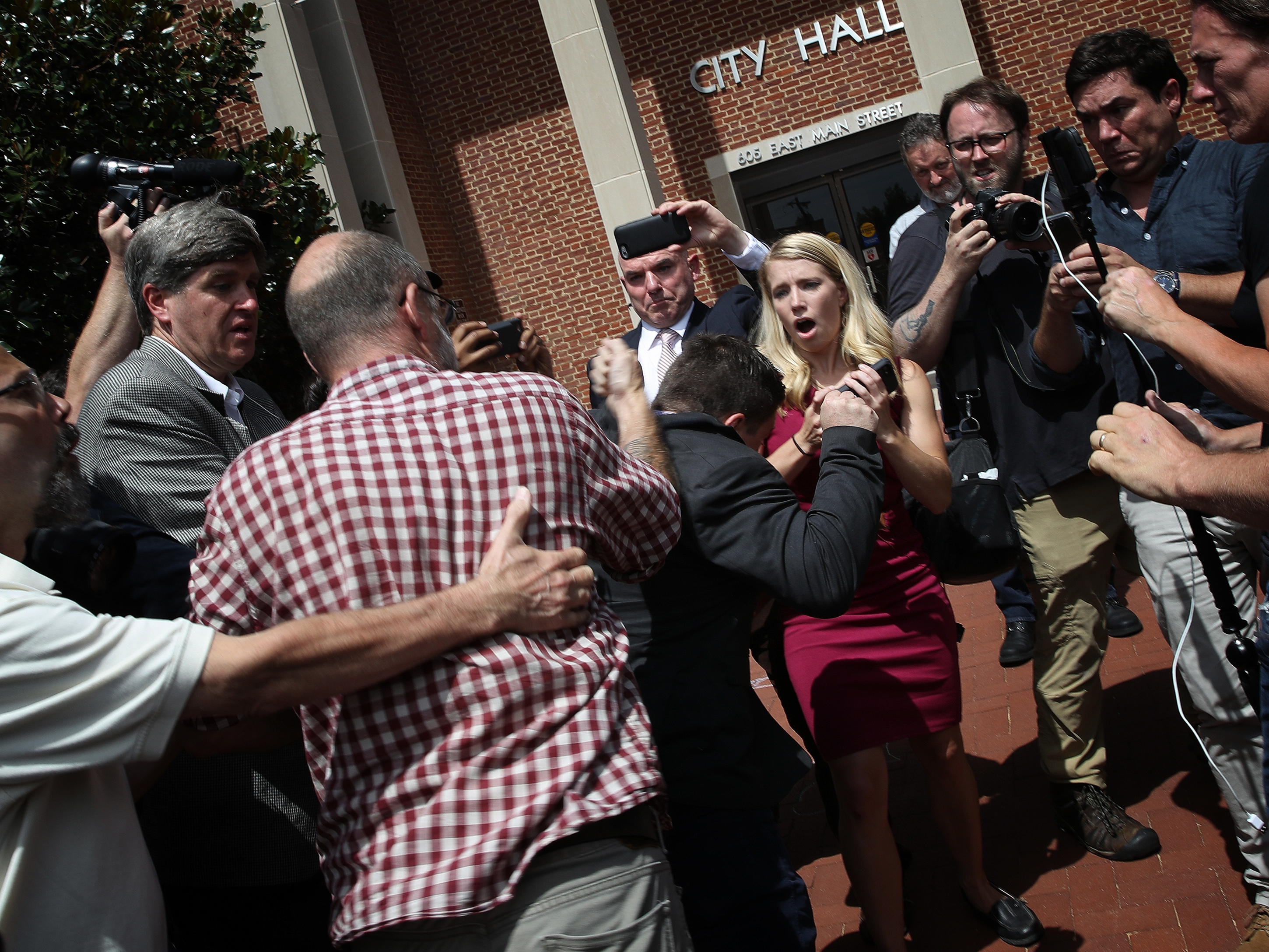 Jury fines man $1 for punching Charlottesville rally organizer