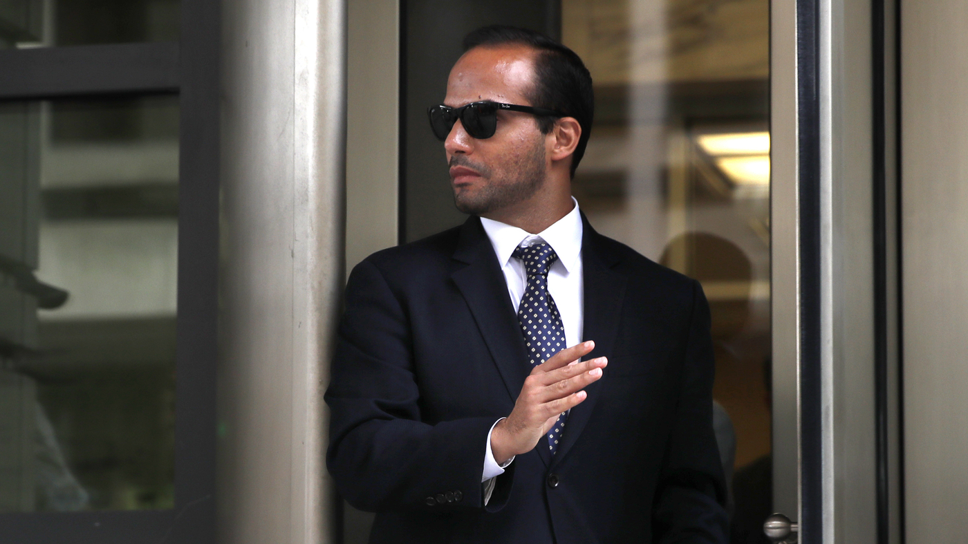 Papadopoulos, Former Trump Aide, Sentenced To 14 Days In Prison