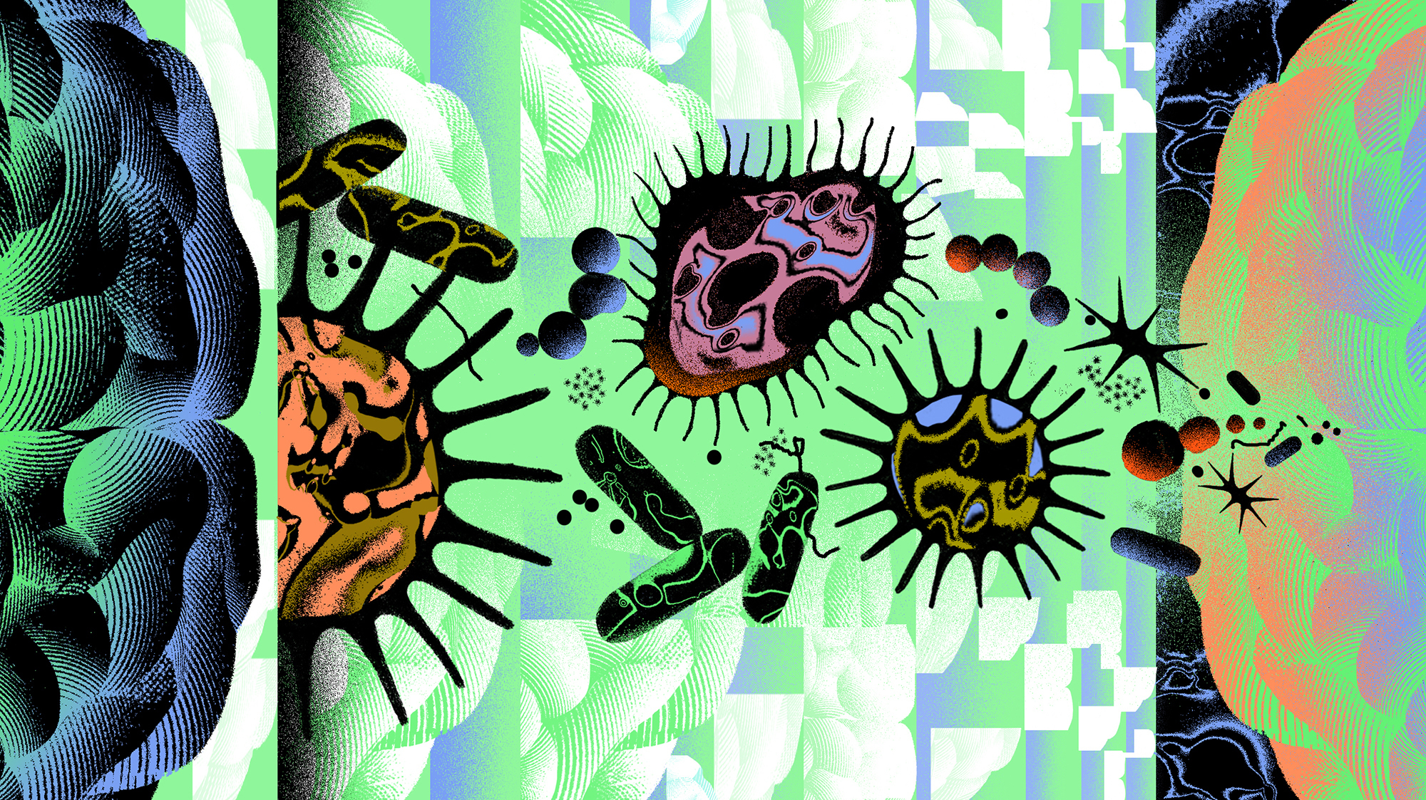 The search for the cause of Alzheimer's has so far come up dry. Some researchers are now asking if germs play a role. (Ariel Davis for NPR)