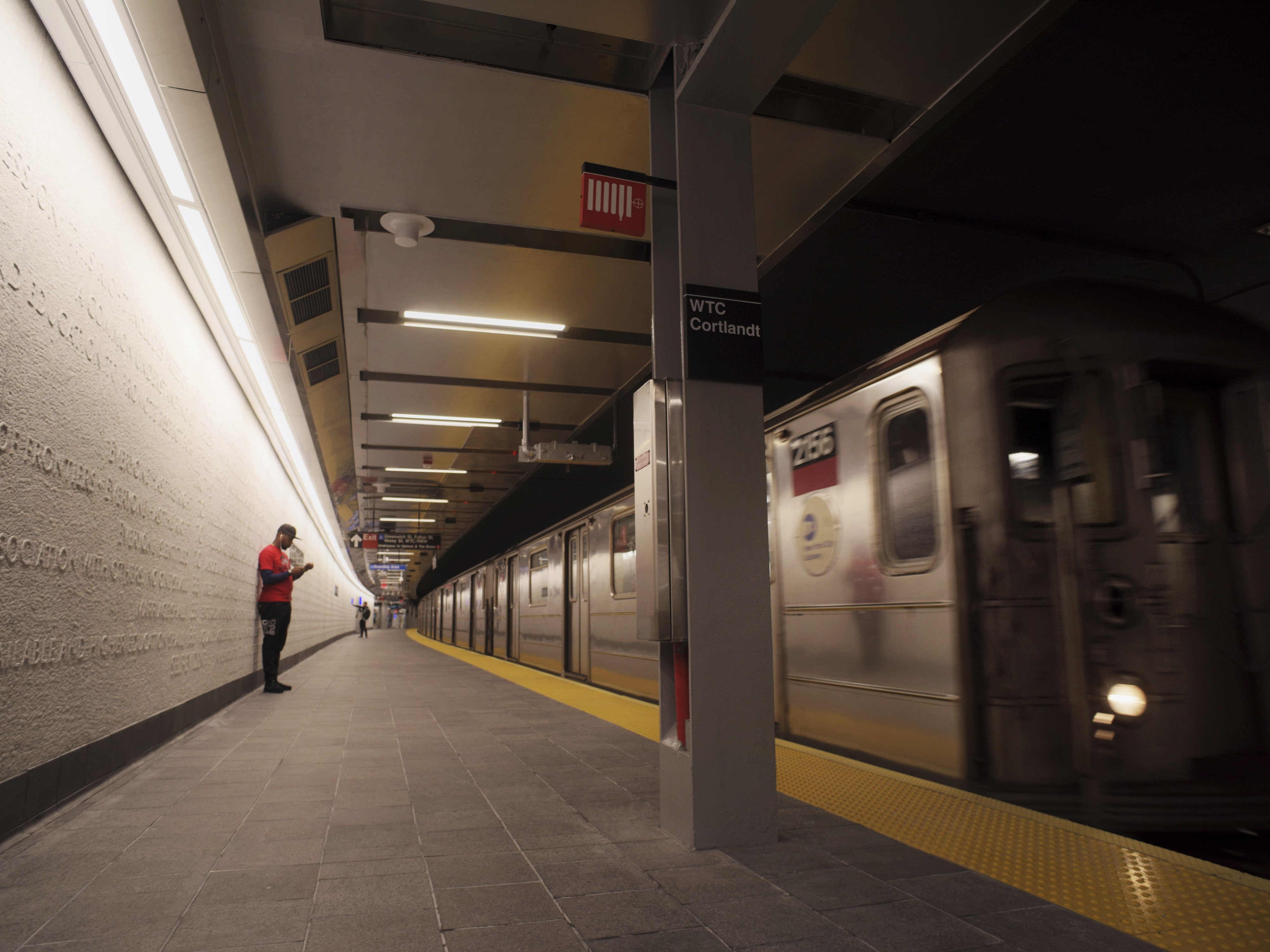 WTC Cortlandt subway station reopened in New York on Saturday, nearly 17 years after it was destroyed during the terrorist attack on the World Trade Center on Sept. 11, 2001.