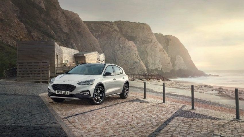 The Ford Focus Active, a small crossover car currently sold in Europe, was slated to begin production in China for the U.S. market. Ford canceled those plans, citing tariffs imposed by the Trump administration. (Ford Motor Company)