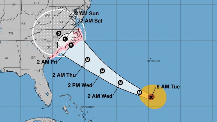 Carolinas brace for the worst as monstrous Hurricane Florence nears