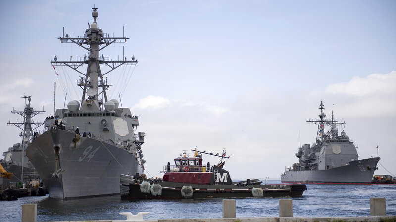 u s navy sends