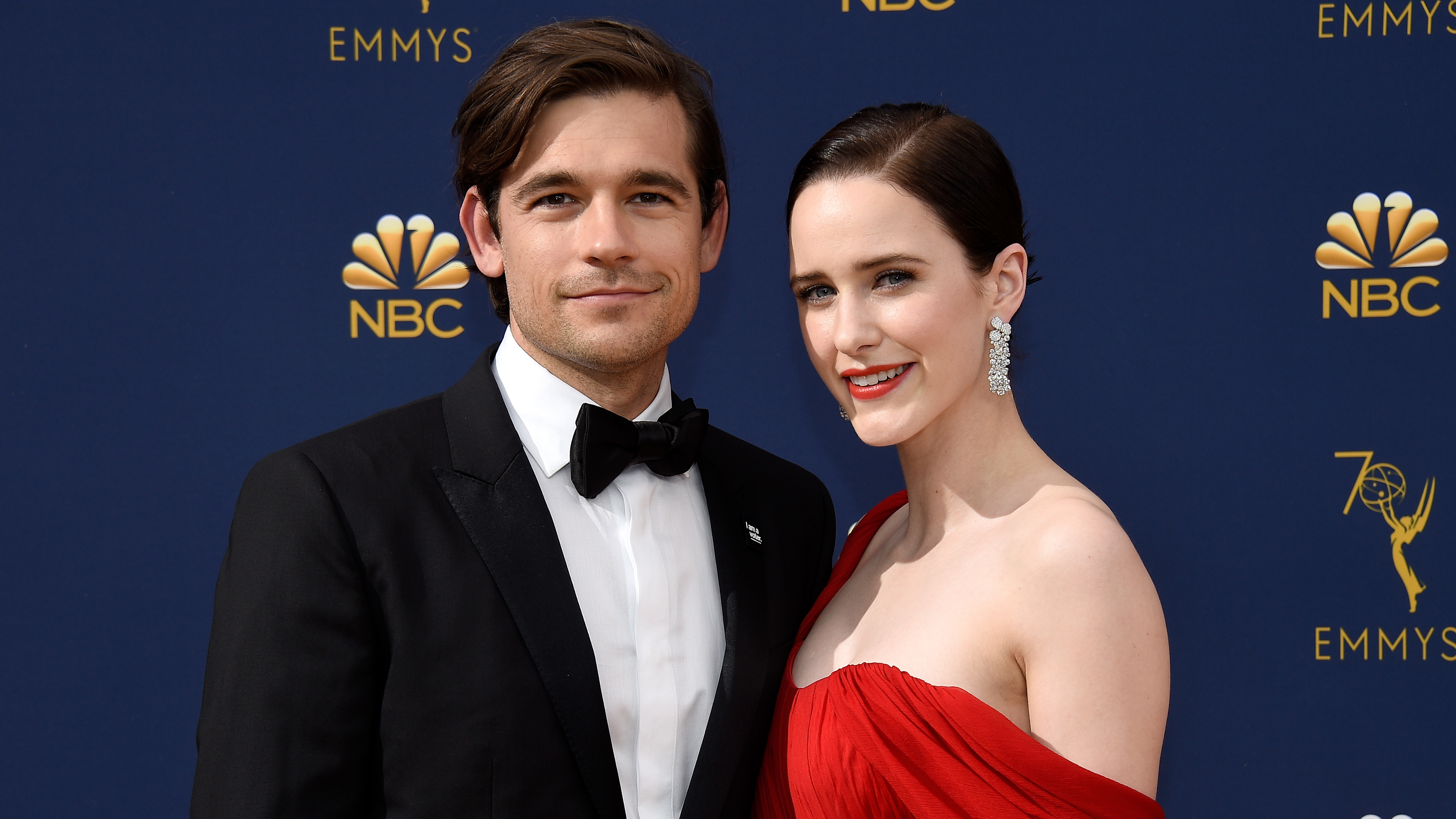 Actors Jason Ralph and Rachel Brosnahan