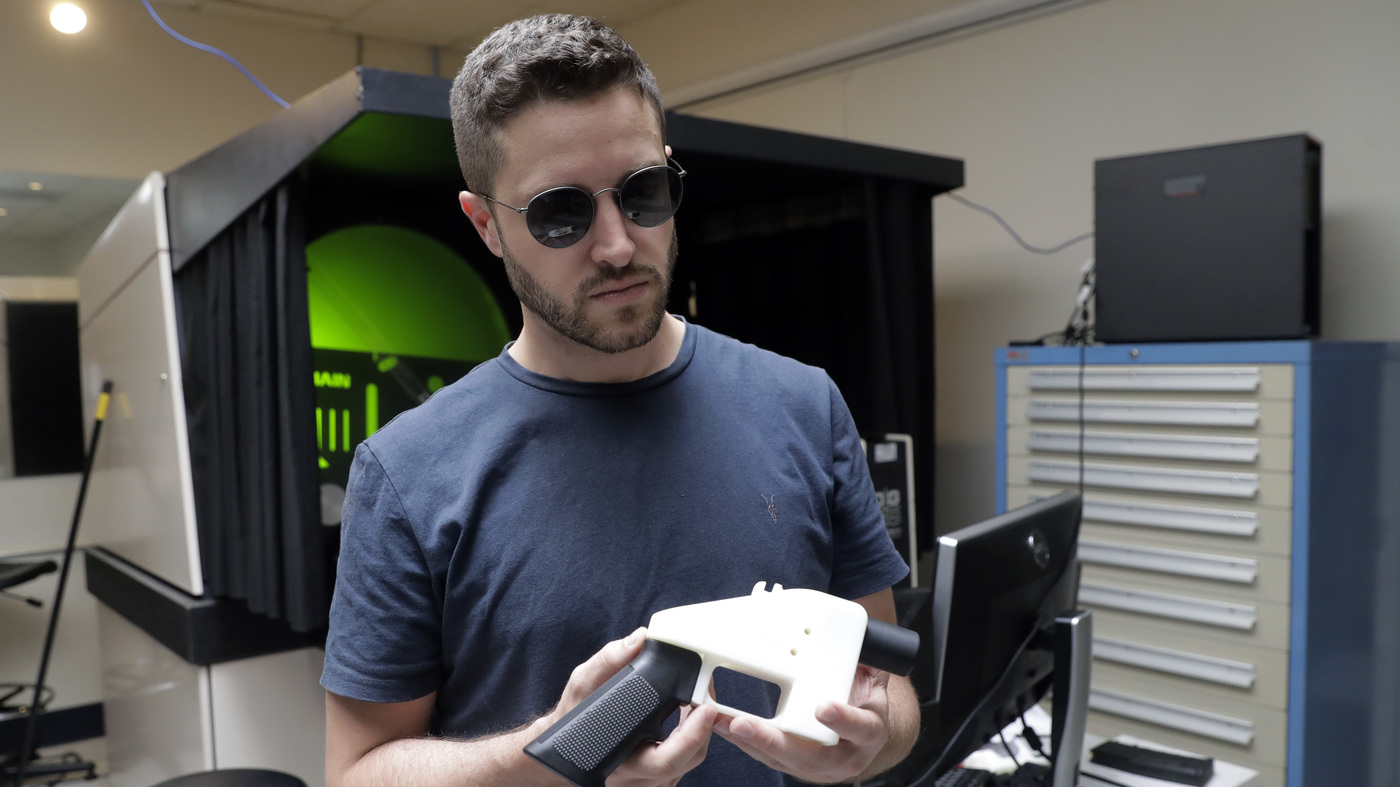 3D Gun Designer, Arrested For Sexual Assault Of A Minor, Freed On Bail : NPR
