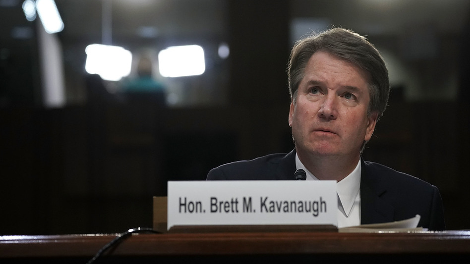 Supreme Court nominee Judge Brett Kavanaugh testifies before the Senate Judiciary Committee on Sept. 6, the third day of his Supreme Court confirmation hearing. (Alex Wong/Getty Images)