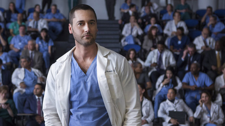 Ryan Eggold as Dr. Max Goodwin in <em>New Amsterdam</em>. (NBC)