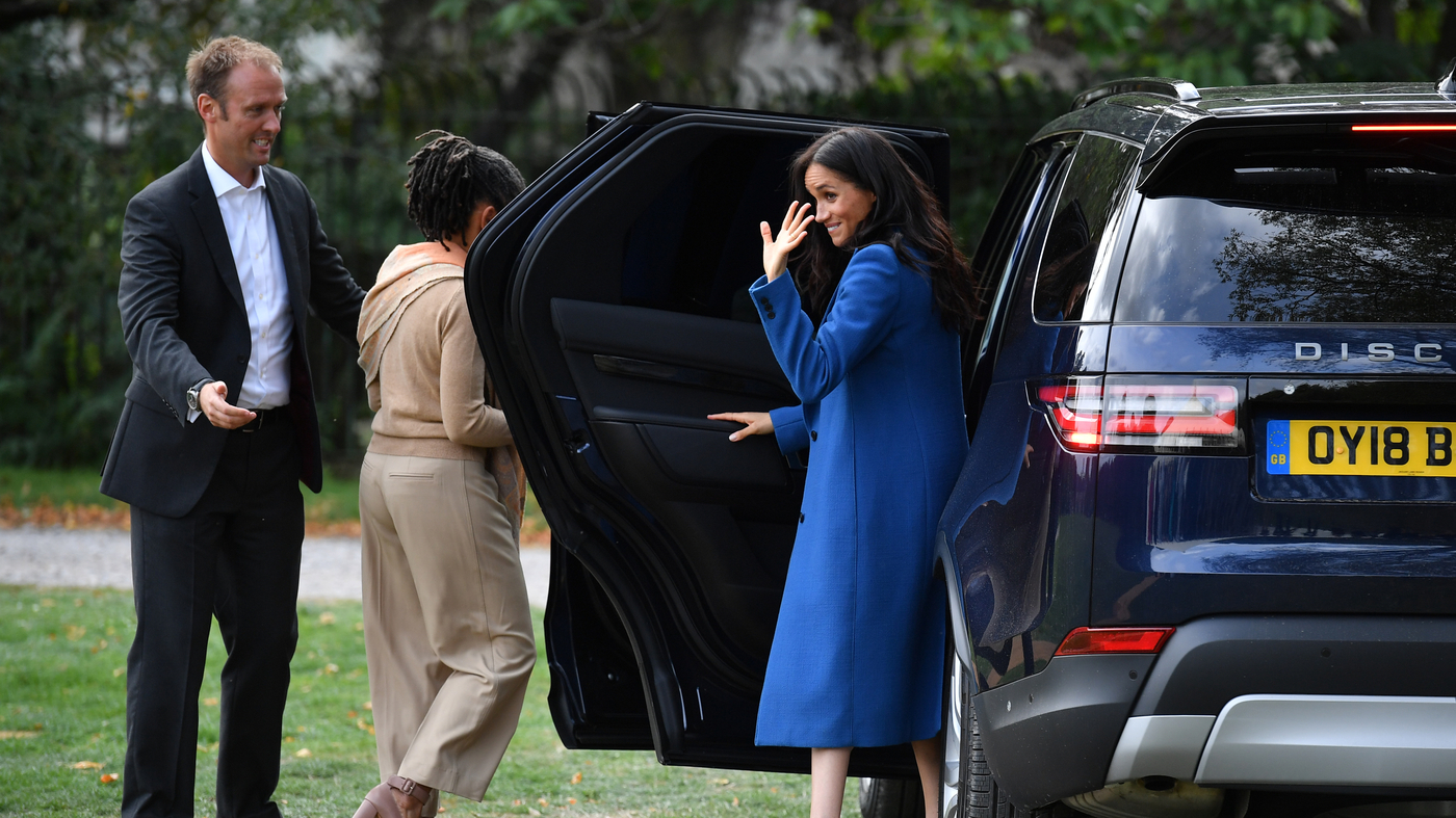 Meghan Markle Closing Her Own Car Door Excites Social Media Users NPR