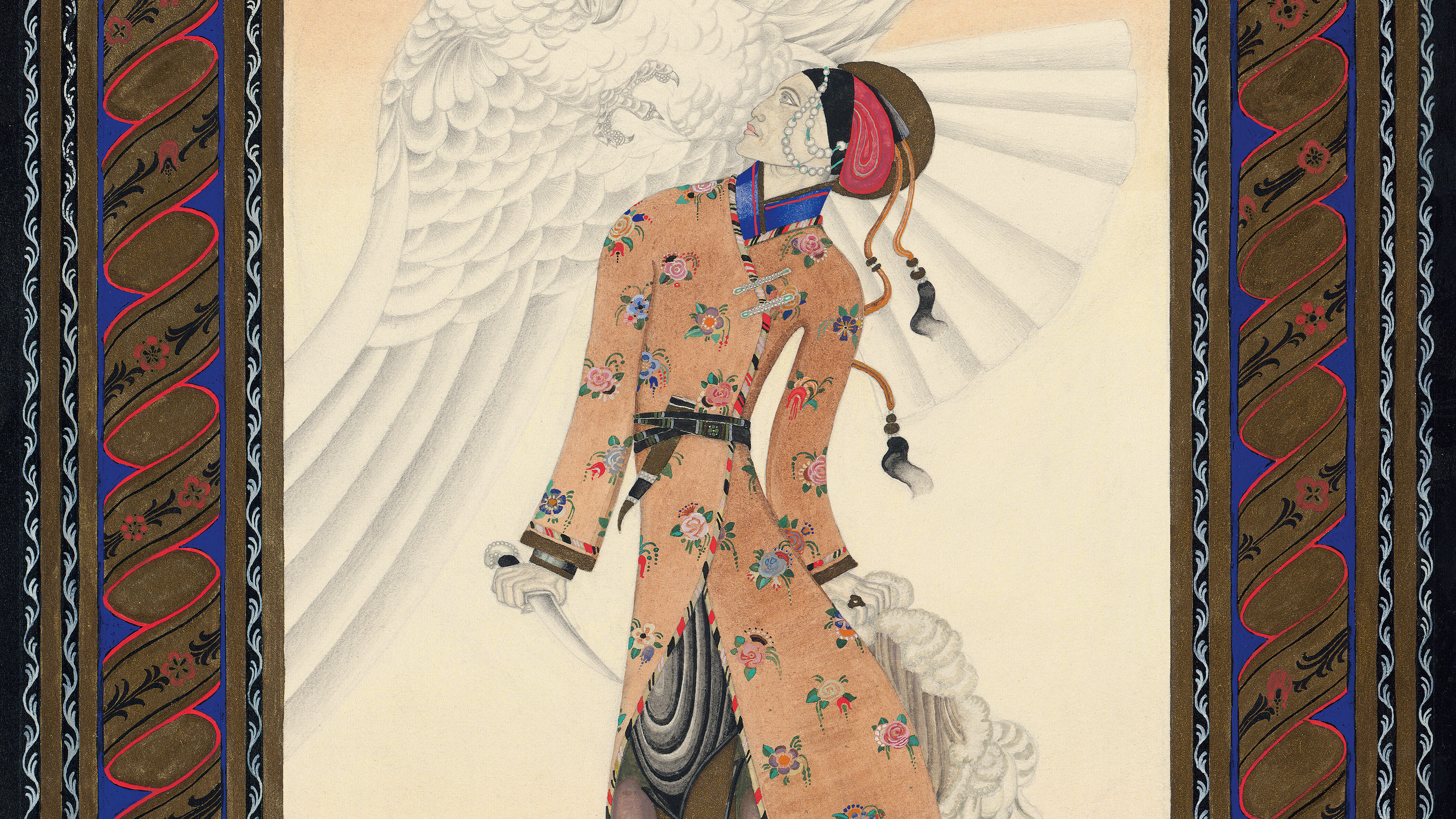 Long-Lost Watercolors Of '1001 Nights' Bring New Life To Age