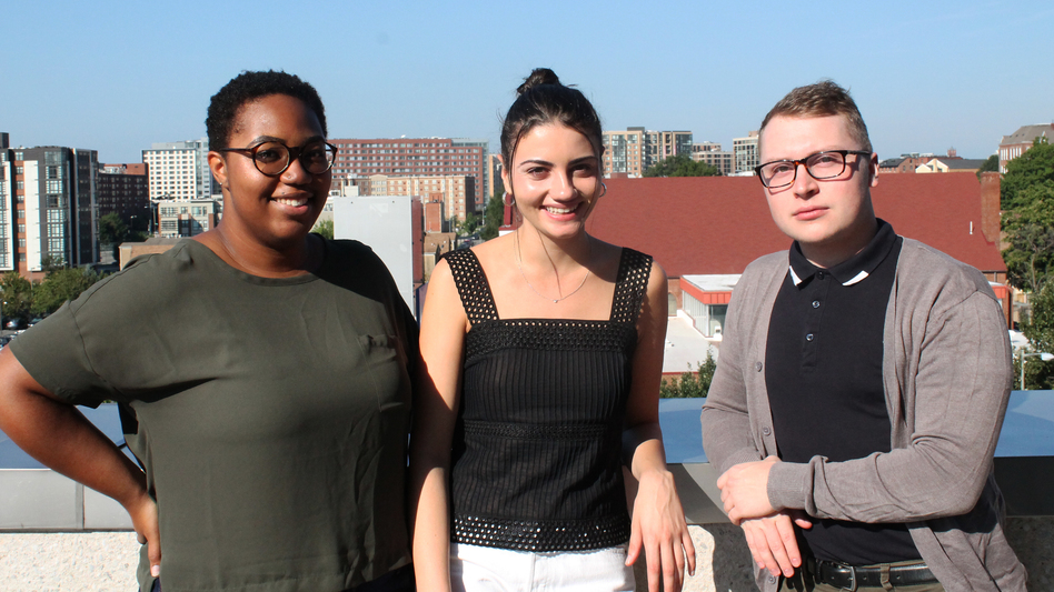 Introducing the 2018 NPR Kroc Fellows. (Griffin Rowell/NPR)