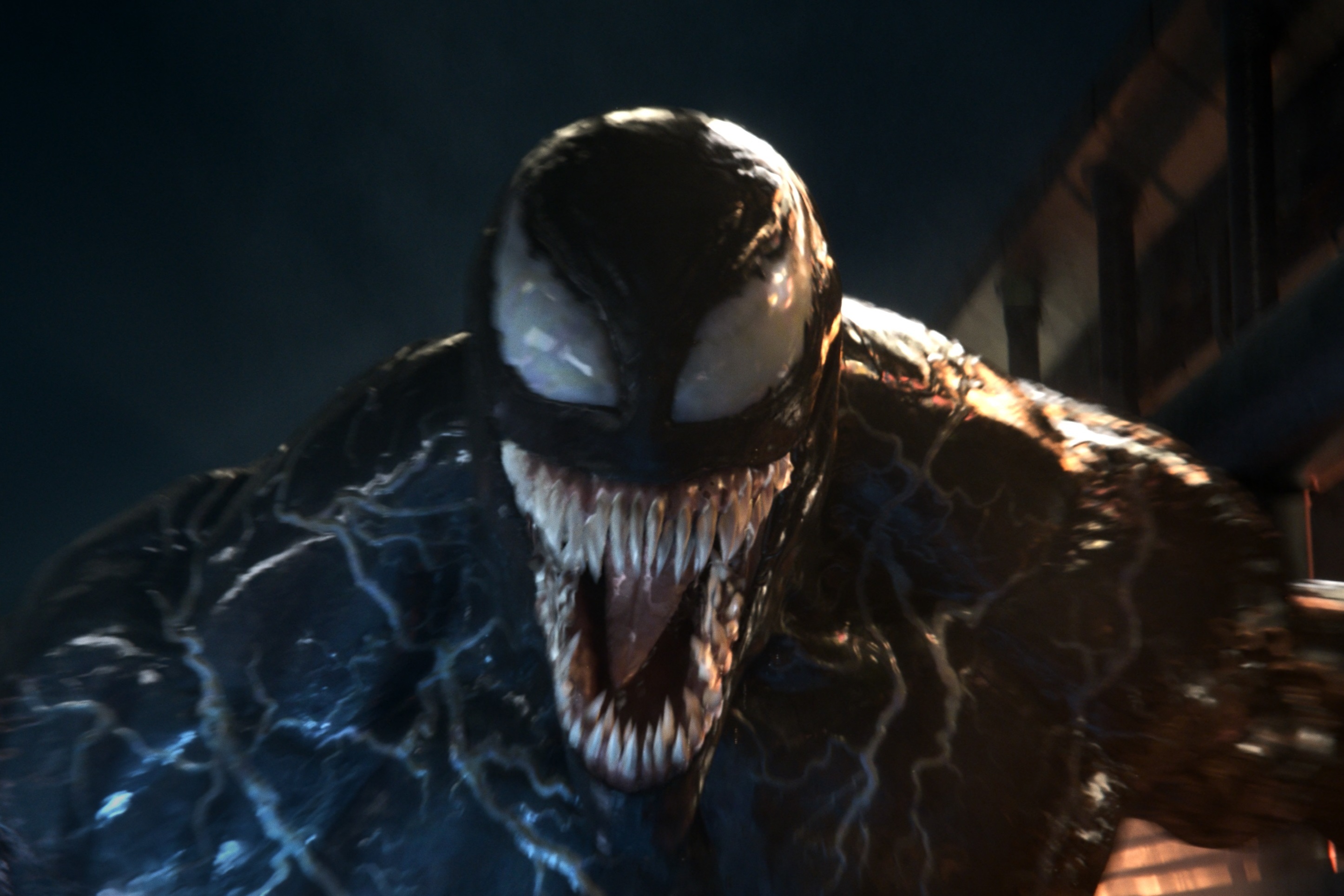 Tom Hardy Gets His Teeth Into Venom Though The Film Lacks Bite Npr