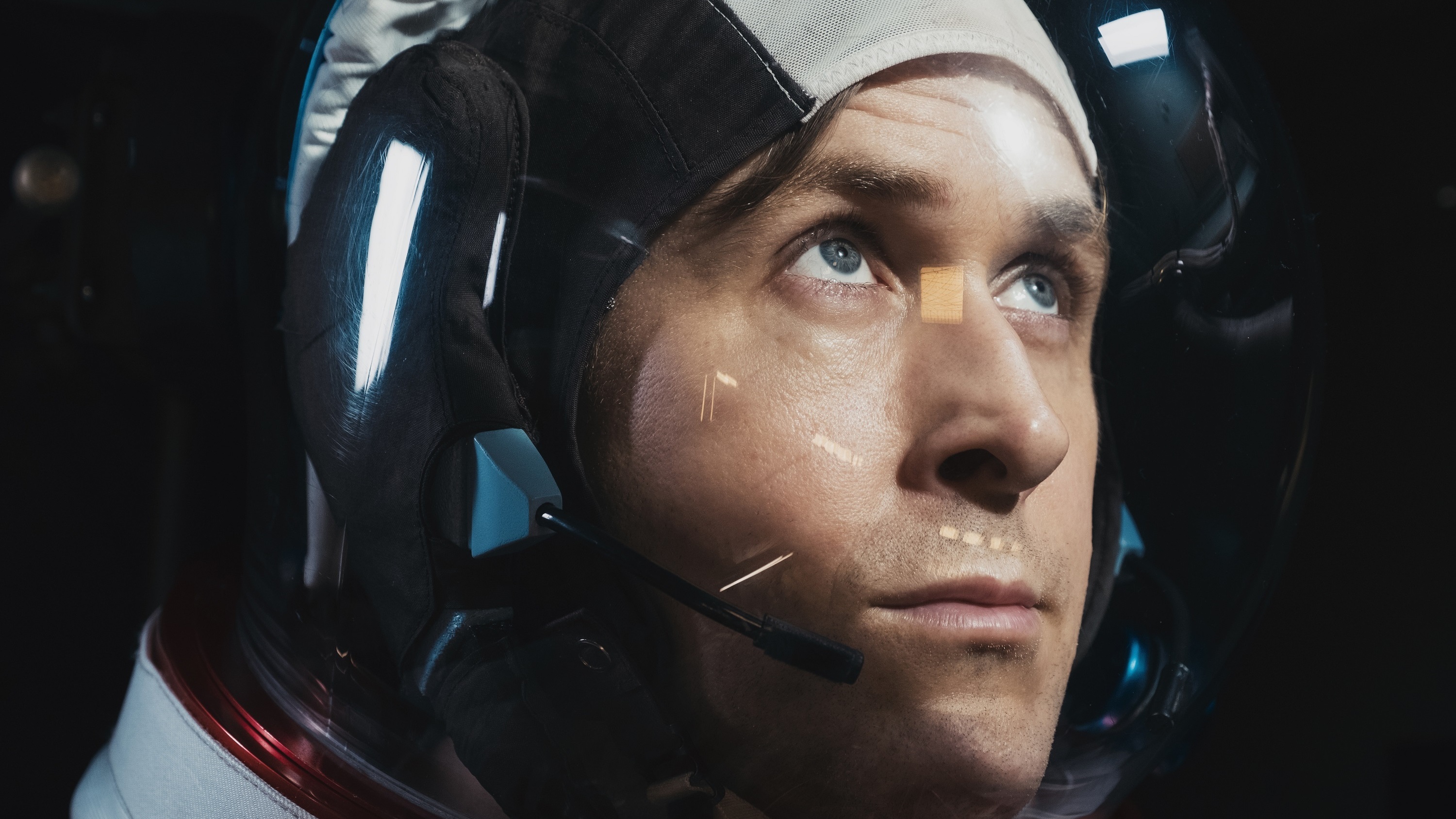 Ryan Gosling as Neil Armstrong in First Man.