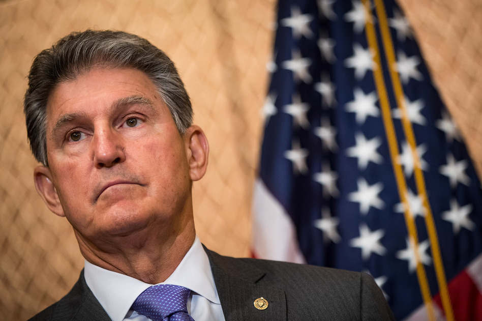 As Sen. Joe Manchin, a Democrat from West Virginia, campaigns for re-election, he has warned that 800,000 West Virginians with pre-existing conditions could lose health coverage. (Drew Angerer/Getty Images)