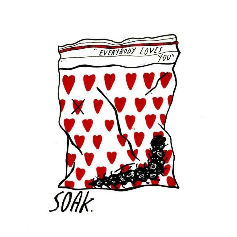 Single artwork for SOAK.