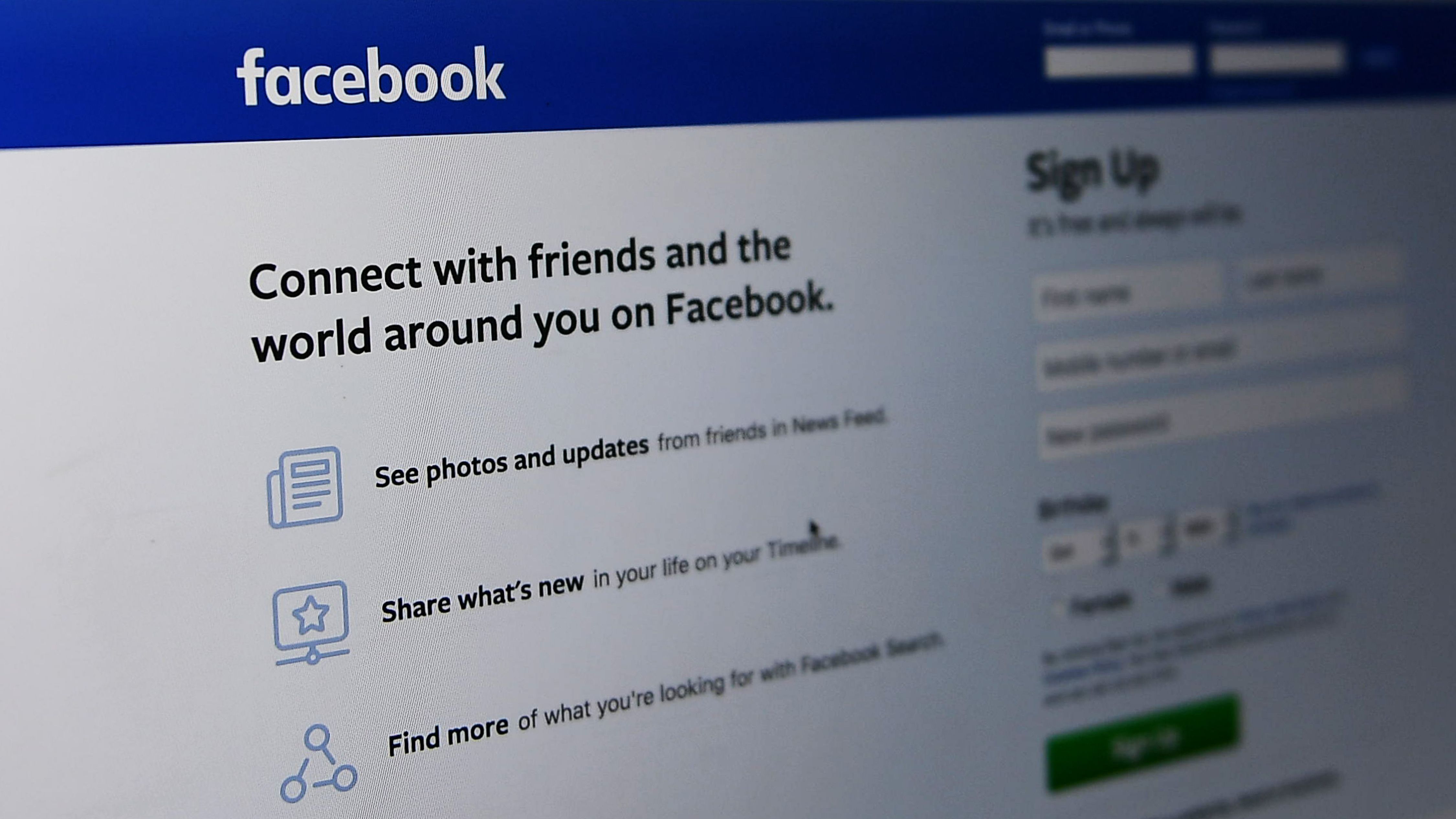 Facebook says 30 million users were affected by a recent security breach, including 400,000 whose accounts were nearly fully accessed and another 14 million who had broad categories of personal data stolen. (AFP/Getty Images)