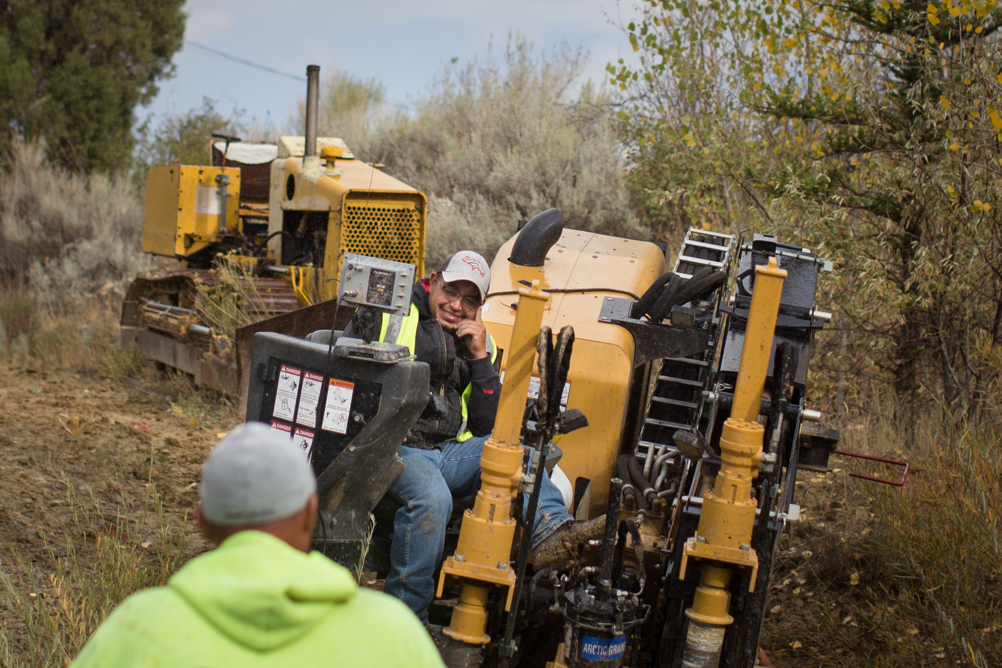 Johnny Olivas recently got an offer to return to the valley's last remaining coal mine. But he turned it down, deciding the boom and bust nature of the work was too hard on his family. (Meredith Rizzo/NPR)