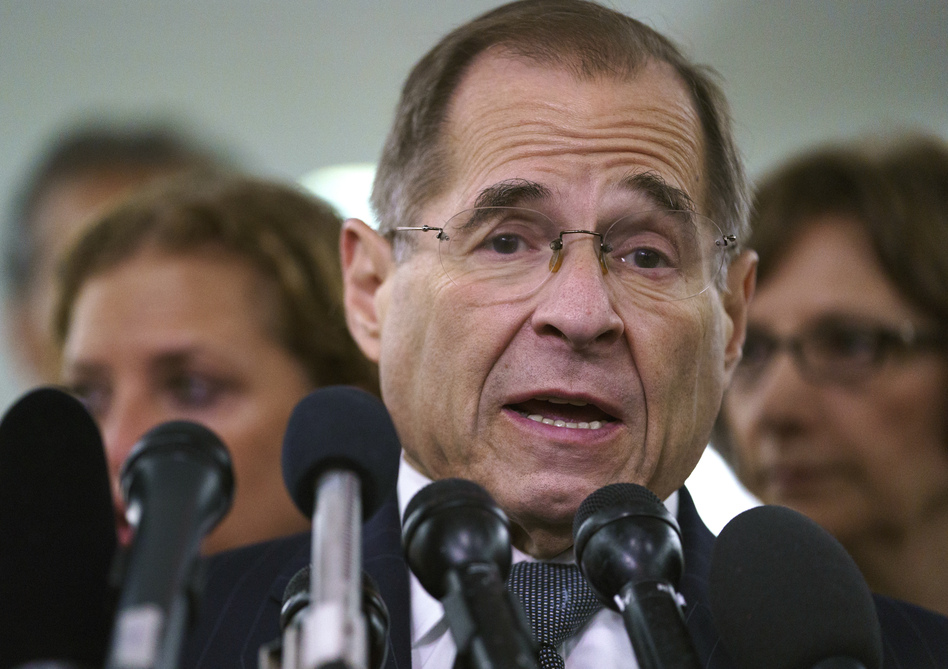 Democratic leaders including Rep. Jerry Nadler of New York faulted the White House on Wednesday for what they called "irresponsible" lumping of dissimilar Chinese and Russian influence schemes. (Carolyn Kaster/AP)