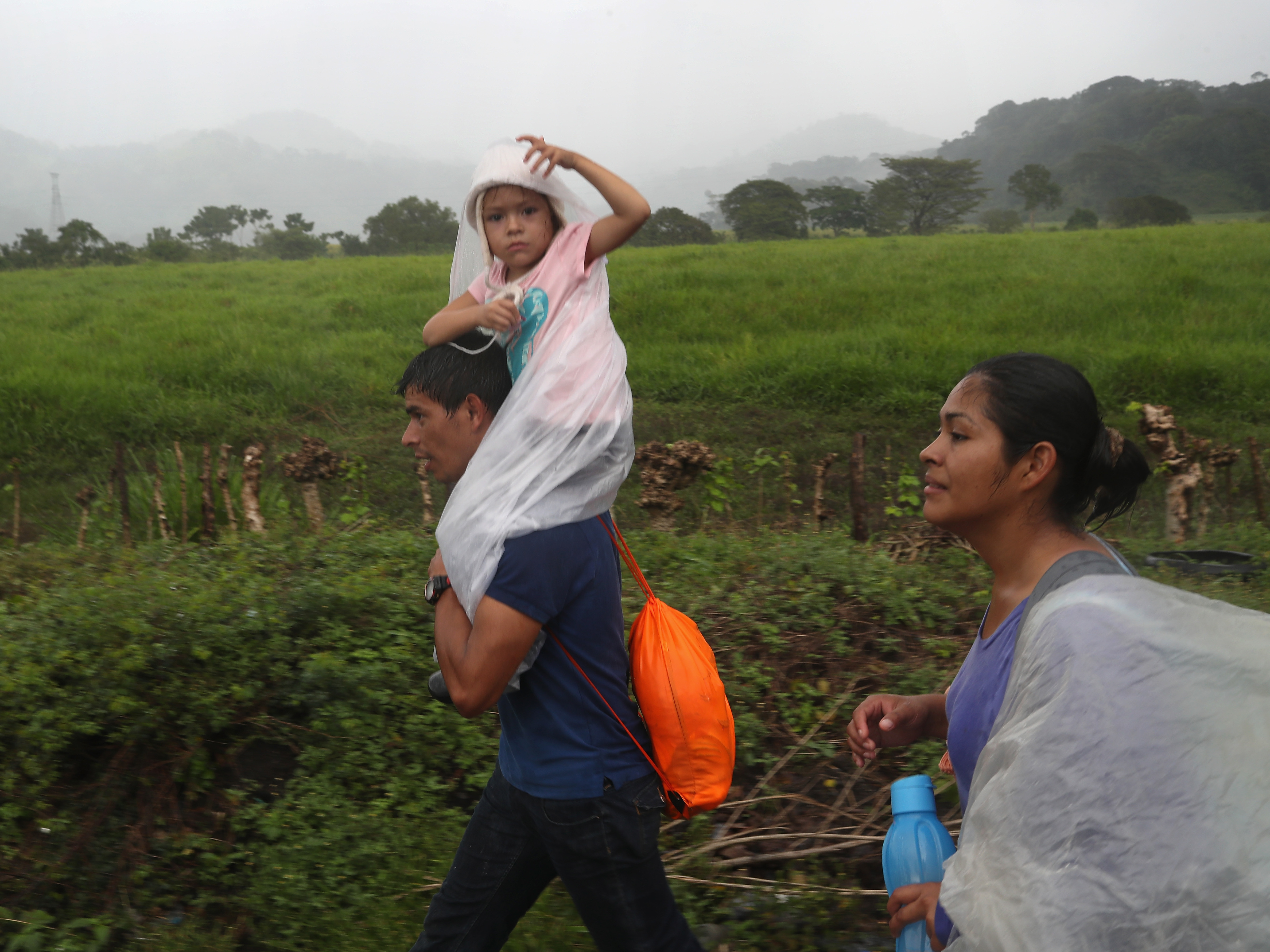 As Caravan Of Migrants Heads North, Trump Threatens To Close Southern U.S. Border