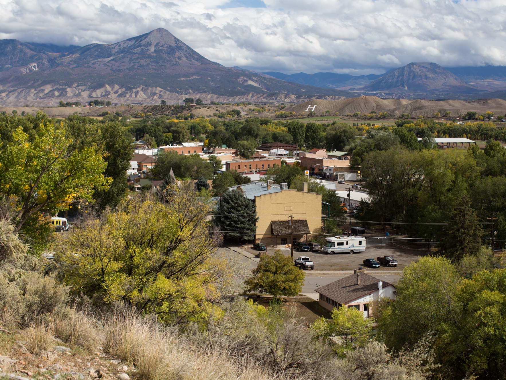 On the western slope of the Rocky Mountains, Hotchkiss, Colo., used to rely heavily on coal mining jobs. Today the town and surrounding valley are undergoing an economic transformation (Meredith Rizzo/NPR)