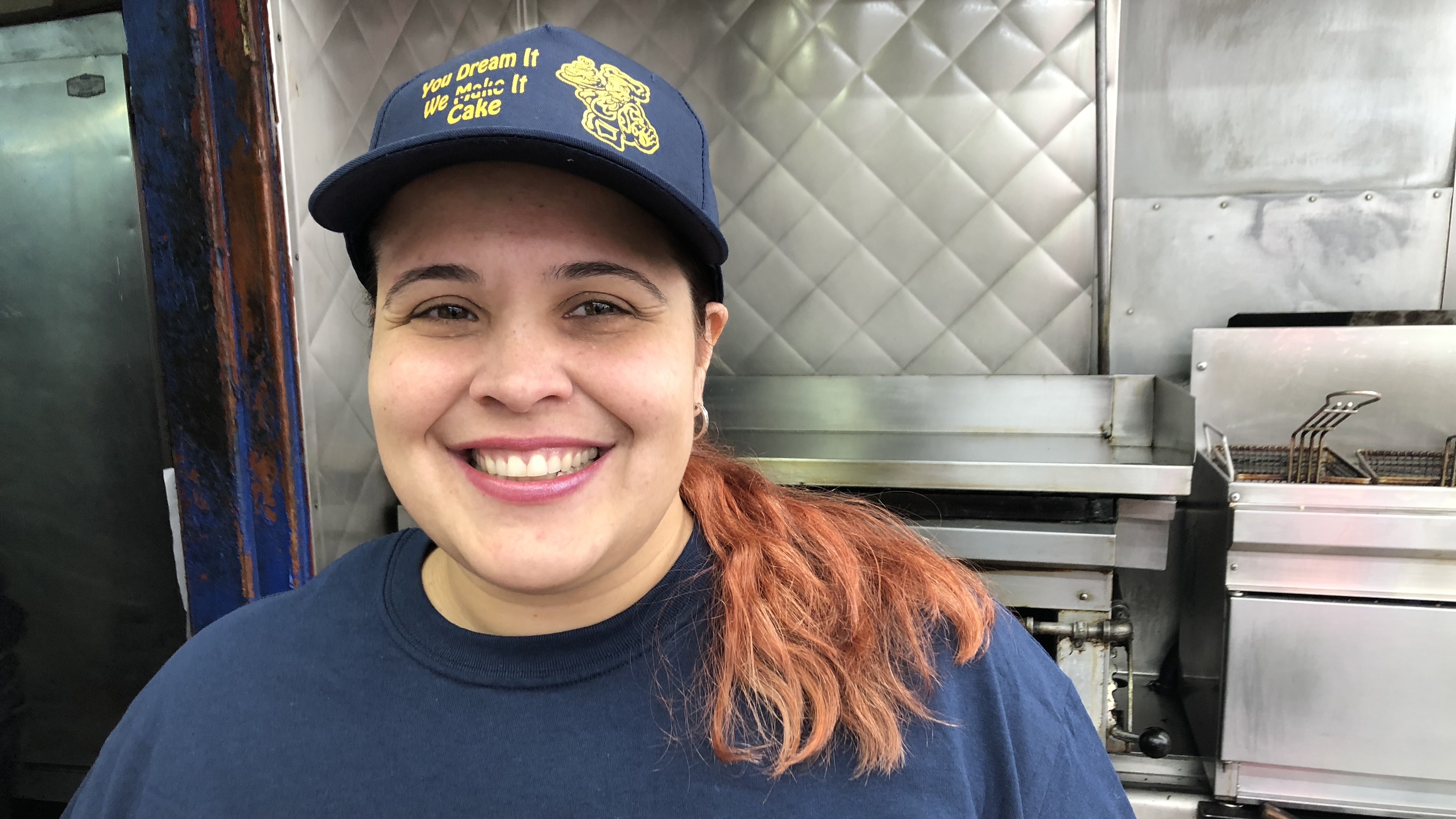 Betsy Leyva is co-owner of a Brooklyn, N.Y., bakery that has an online-only restaurant, with deliveries by Uber Eats.