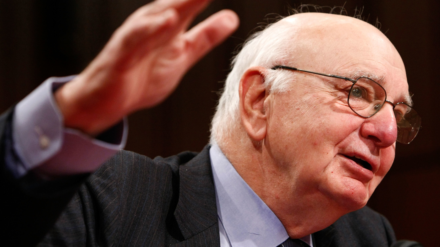 Paul Volcker, Former Fed Chairman, Dies At 92 NPR