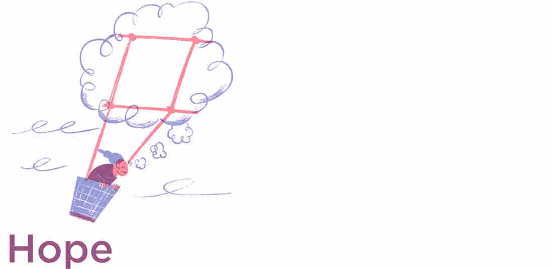 Hope. (Illustration by Drew Lytle for NPR.)