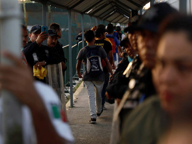 Defense Secretary Mattis Will Send Some 800 U S Troops To Border Defense Secretary Mattis Will Send Some 800 U S Troops To Border With Mexico Npr