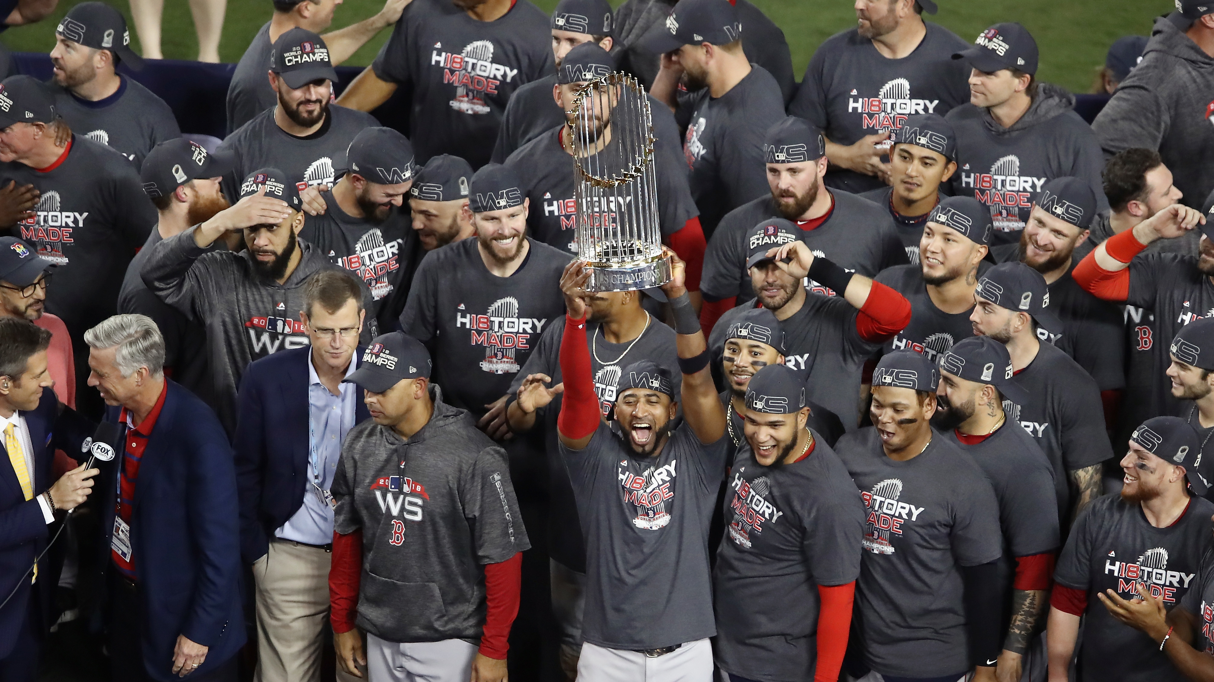 Boston Red Sox Beat LA Dodgers To Win World Series NPR