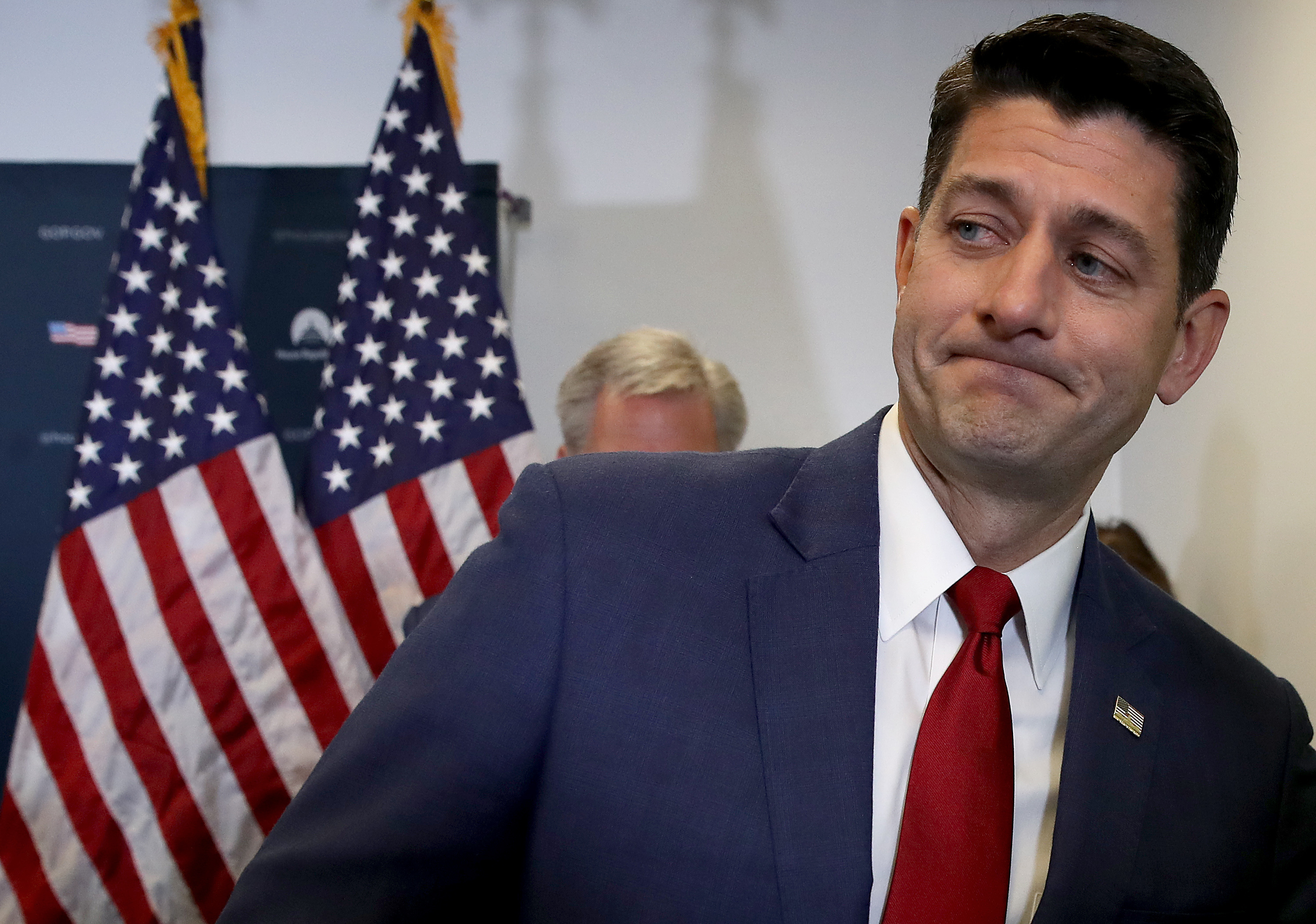 Speaker Paul Ryan, pictured in September, said an executive order to remove birthright citizenship from the United States would be unconstitutional. The remarks from the Wisconsin Republican came after President Trump said in a taped interview that he was considering such an order. (Getty Images)
