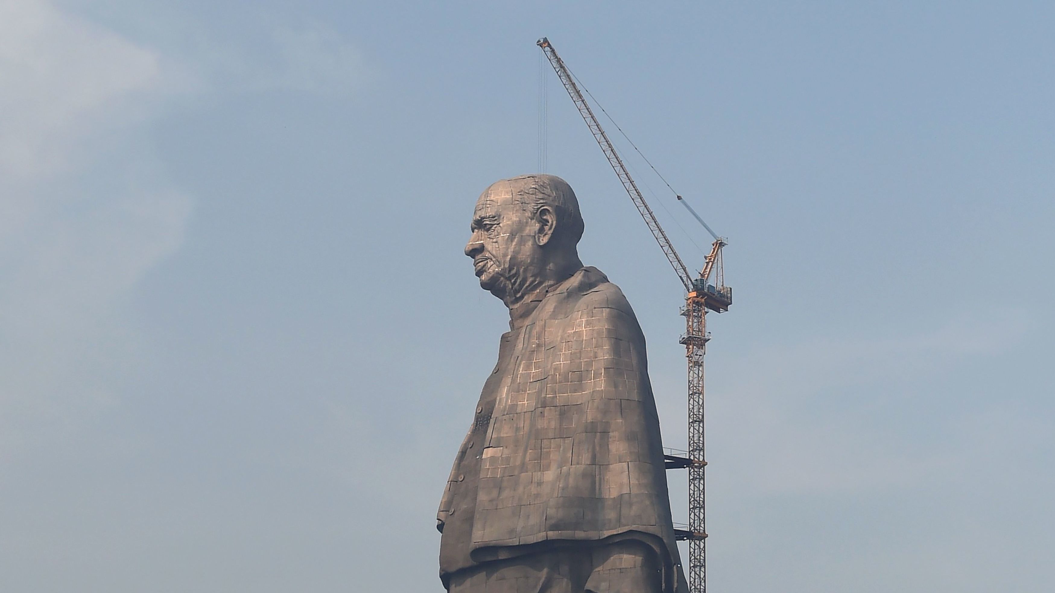 PHOTOS World's Tallest Statue Ready For Its Inauguration In India NPR