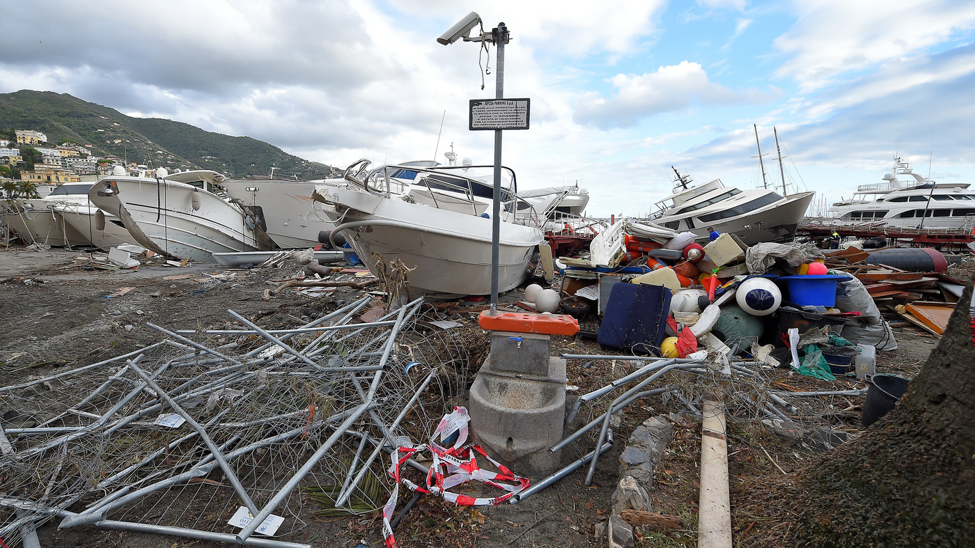 Heavy Rains, Wind Blamed For 11 Deaths In Italy : NPR