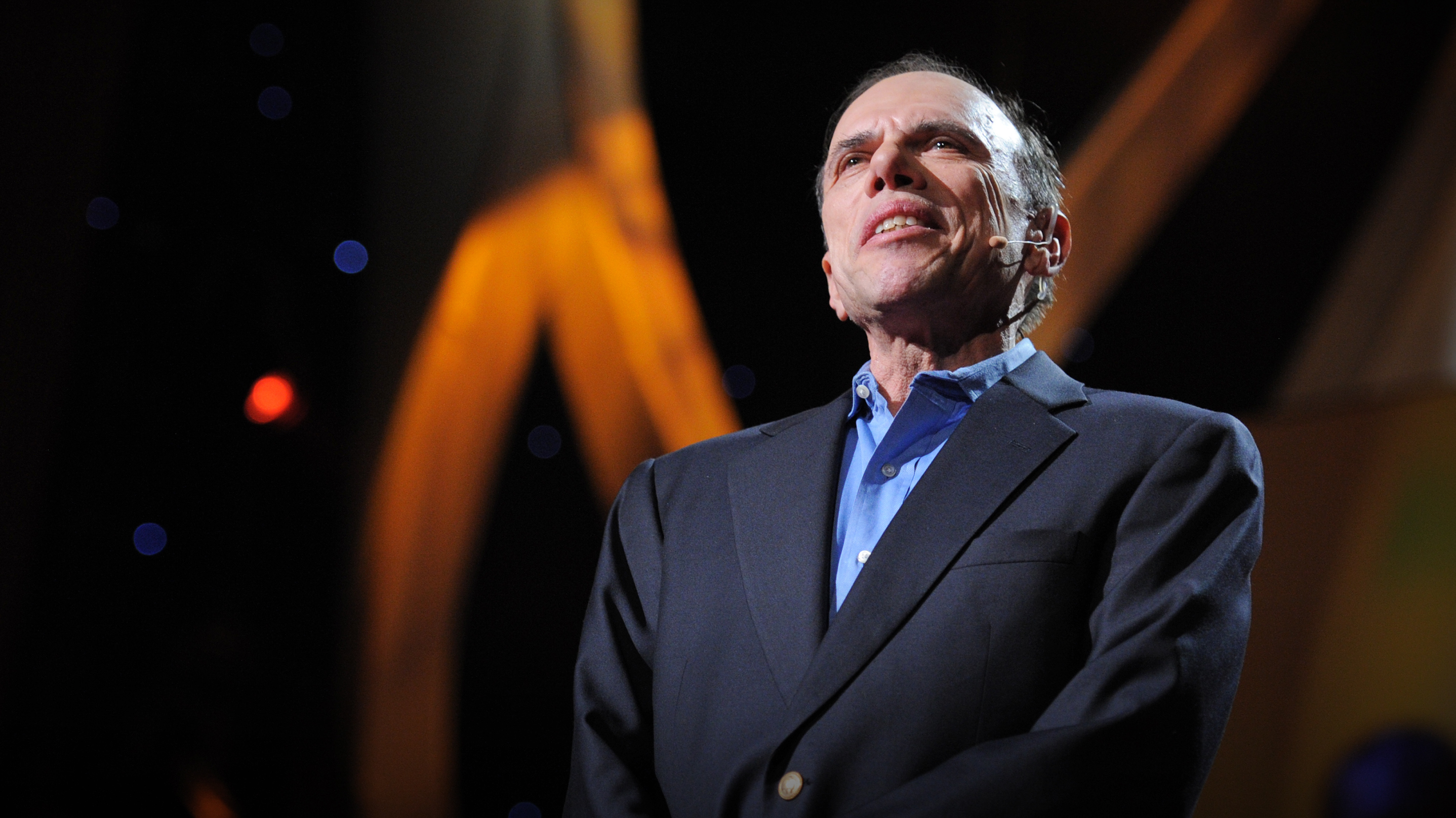 Edward Tenner on the TED stage.