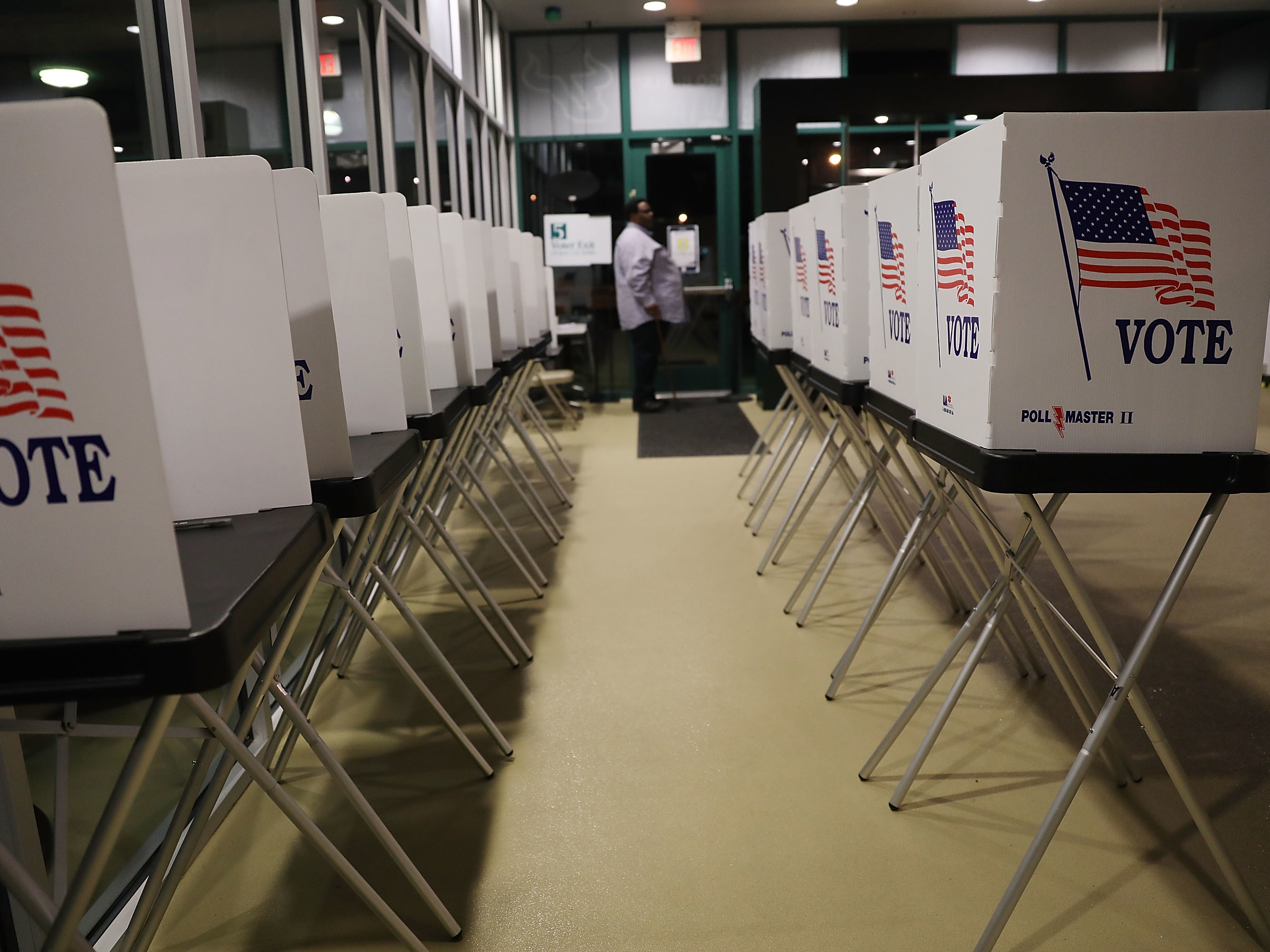 Florida is one of only four states that permanently ban people with felony convictions from voting, even after they've completed their sentences. On Election Day, Florida voters will get to decide whether to change that system. (Getty Images)