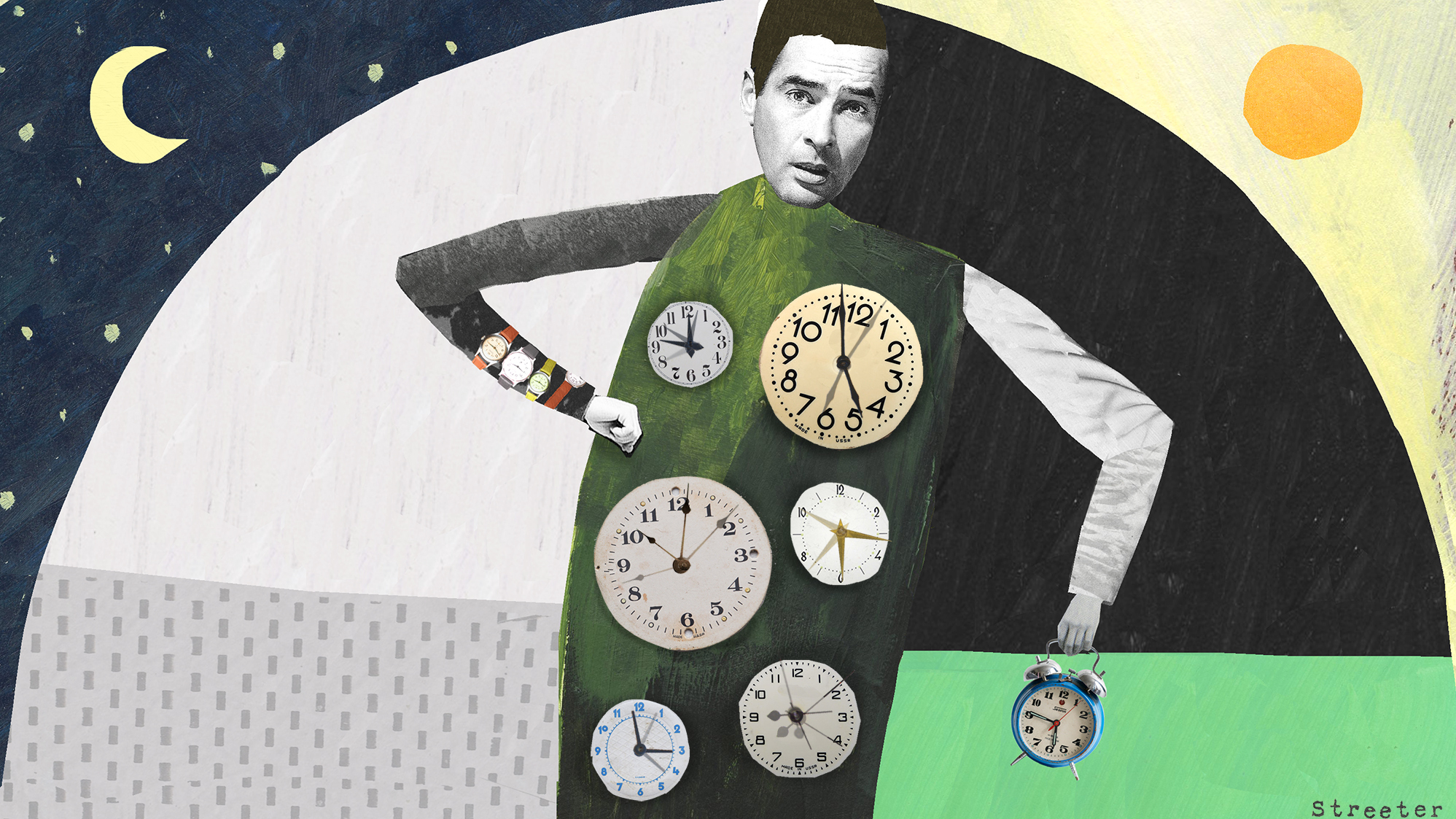 Circadian clocks run in every cell in our bodies.