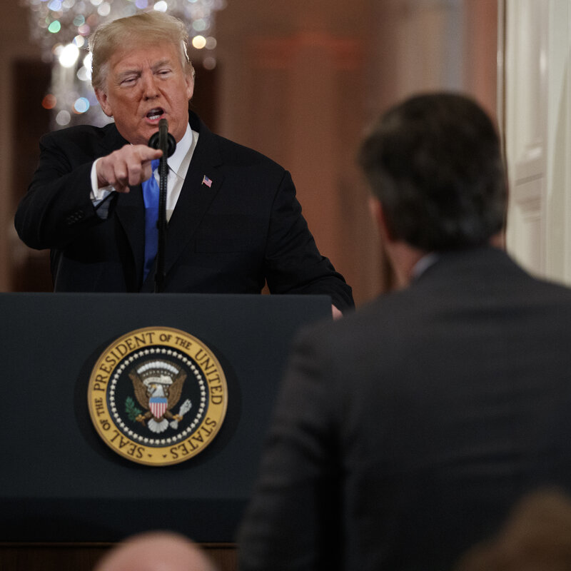 Cnn Vs White House Decision Delayed Until Friday Morning Npr