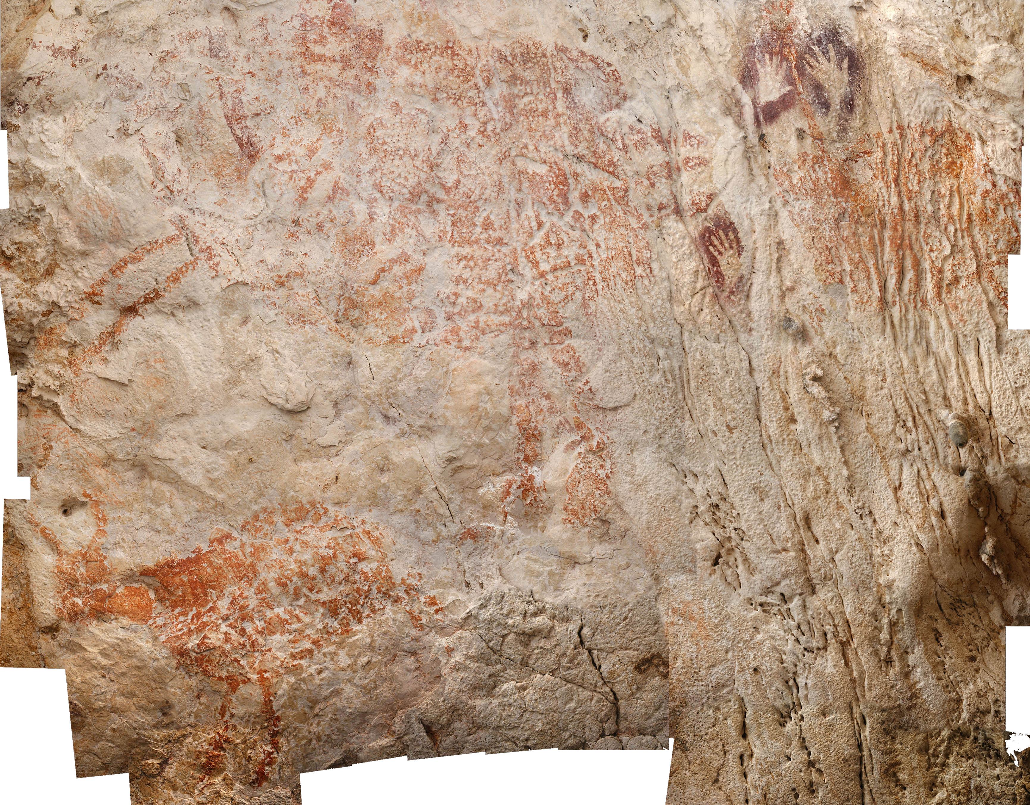 The oldest figurative painting, found in caves at the far eastern edge of the island of Borneo, depicts a wild cow with horns and dates to at least 40,000 years ago — thousands of years older than figurative paintings found in Europe. (Nature)