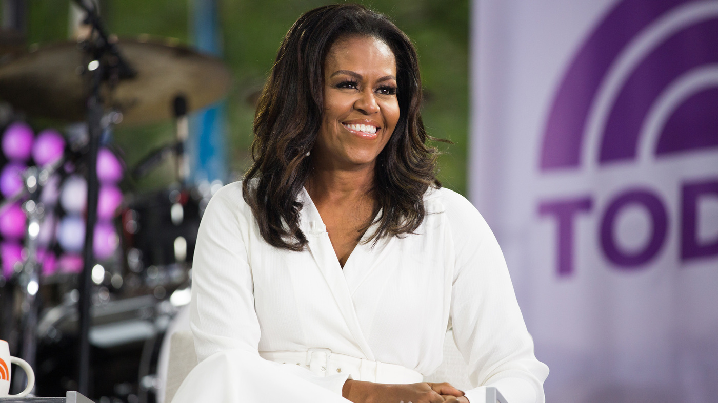 Michelle Obama Tells The Story Of 'Becoming' Herself — And The Struggle To Hang On