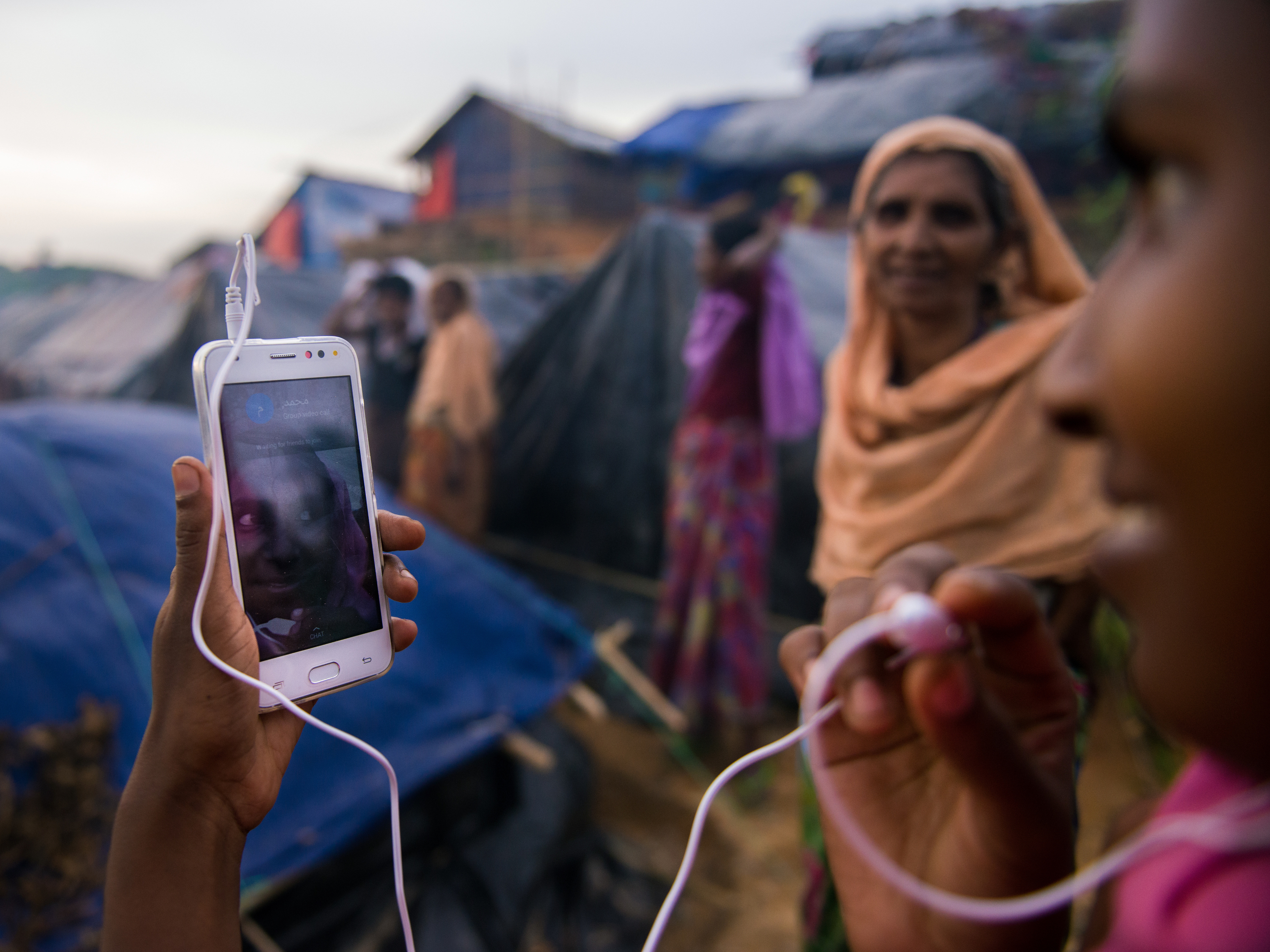 Facebook released a report this week about how the social media company's platform has been used to incite violence against the Rohingya Muslims. (Getty Images)