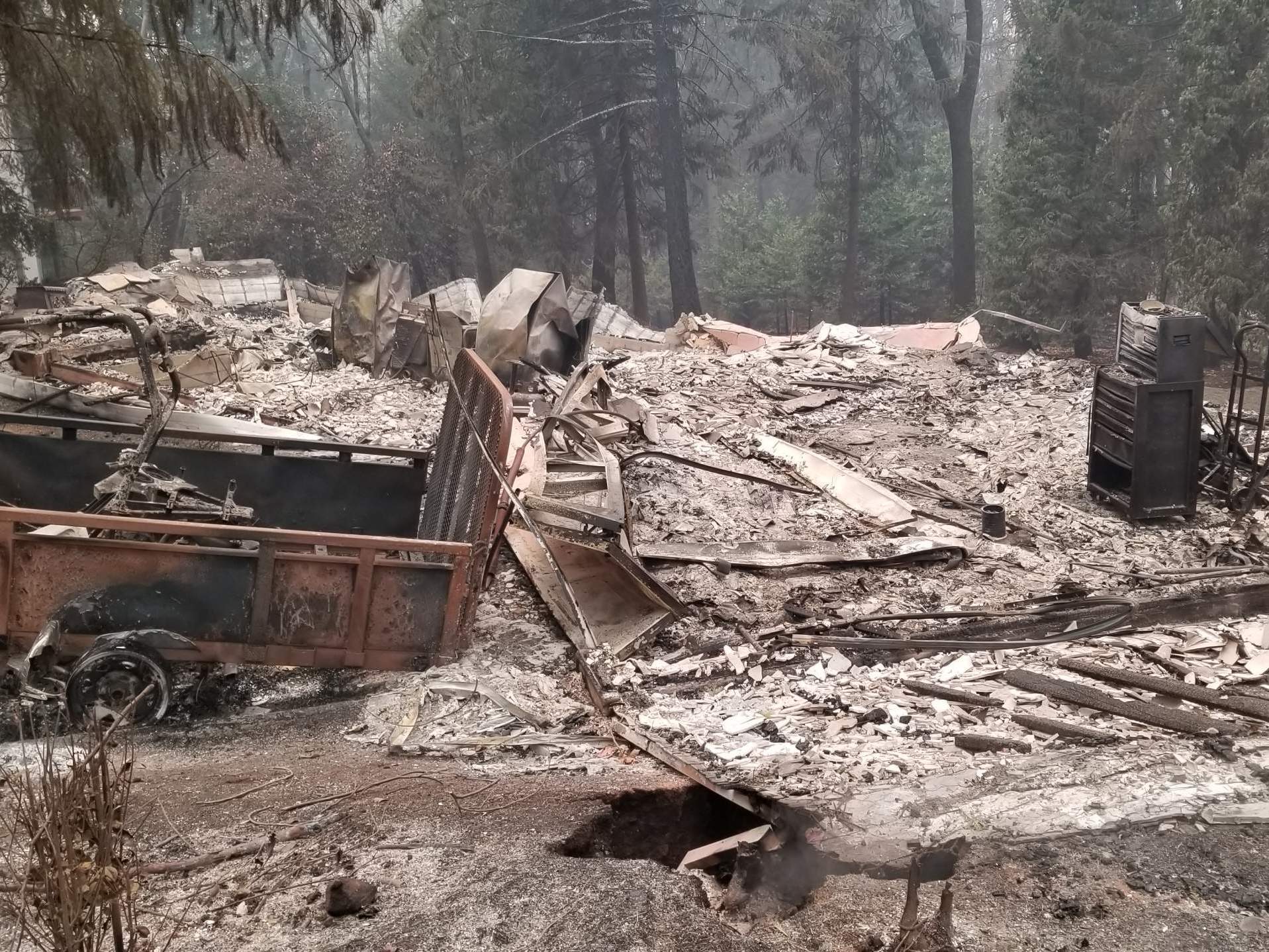 Death Toll In California Wildfires Climbs To 44 NCPR News